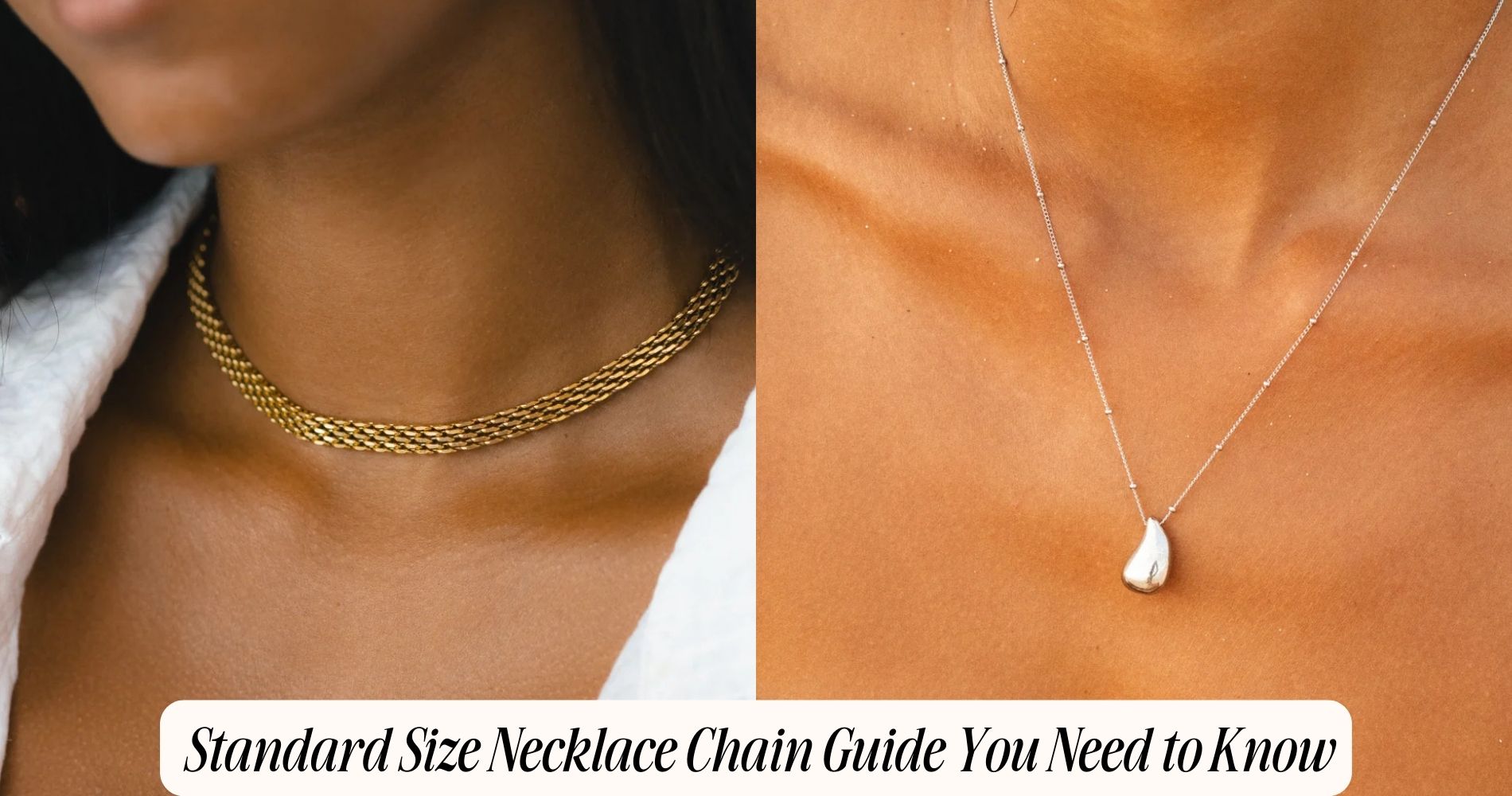 standard size necklace chain