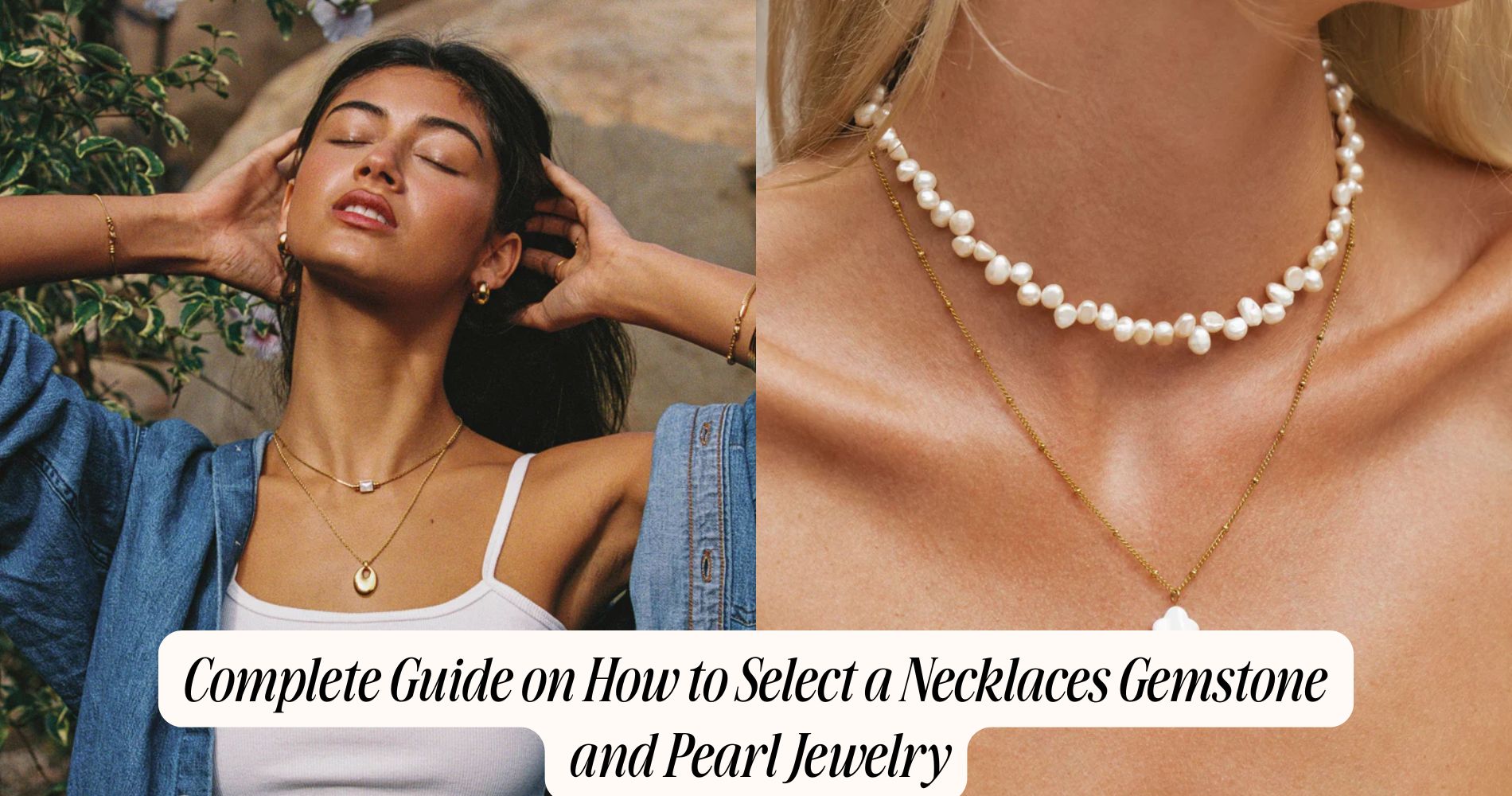 how to select a necklaces gemstone and pearl jewelry