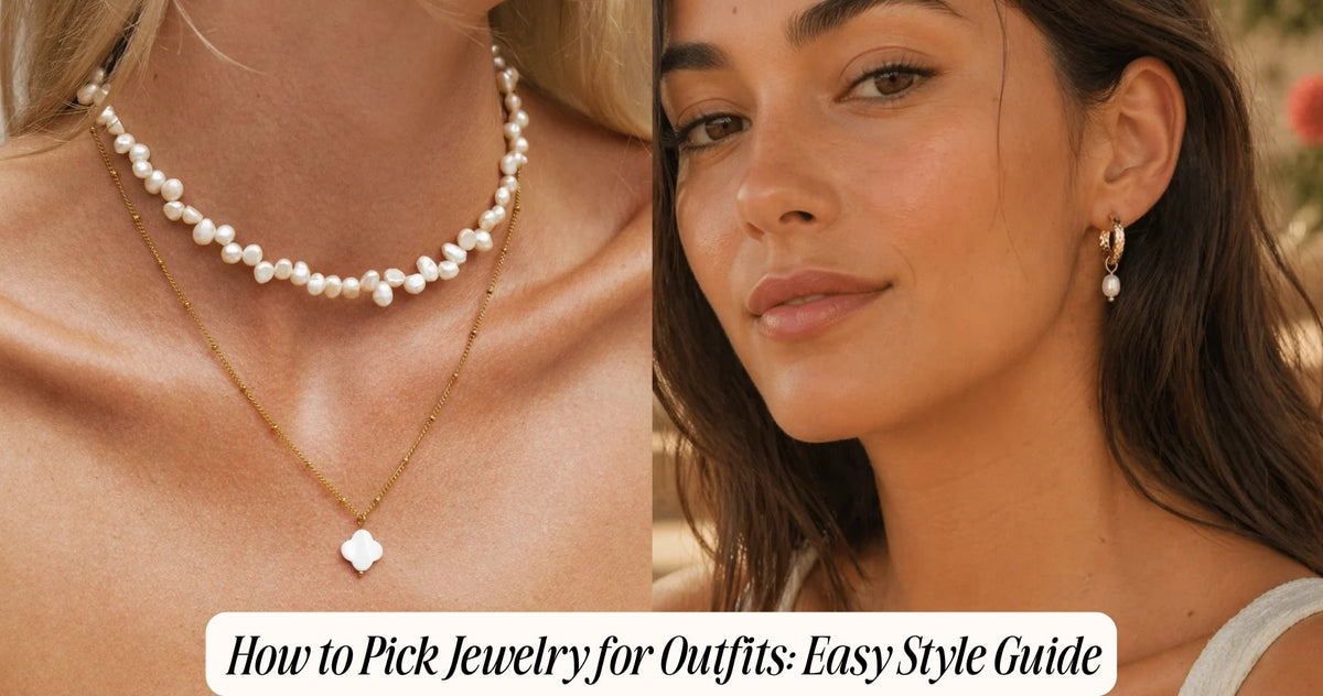 how to pick jewelry for outfits
