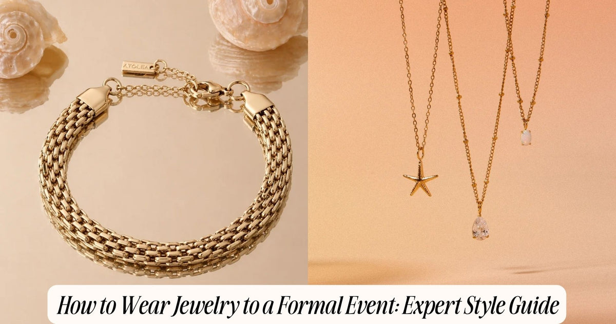 how to wear jewelry to a formal event