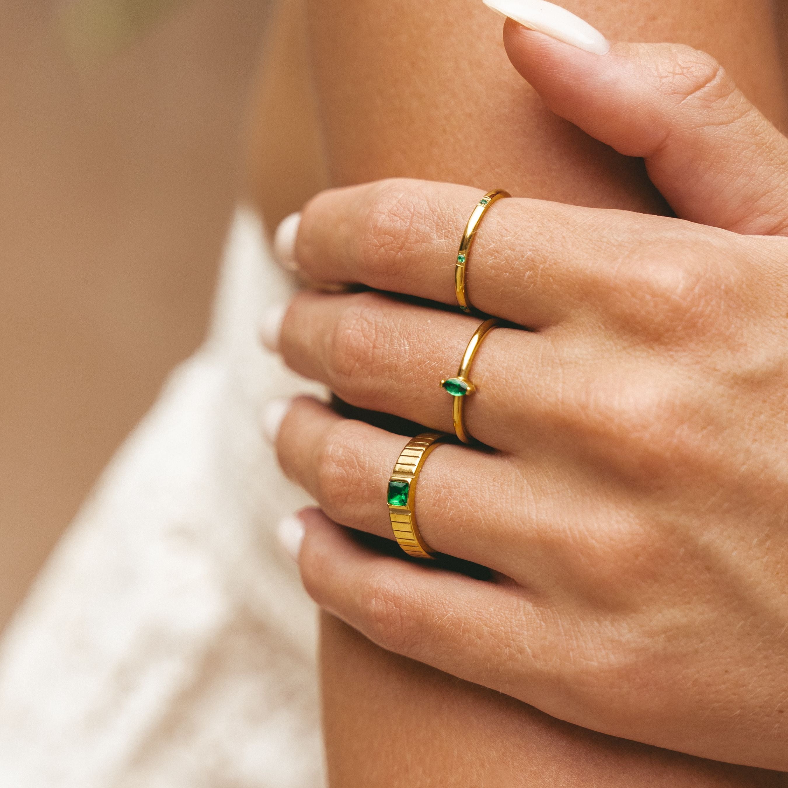 Emerald Rings