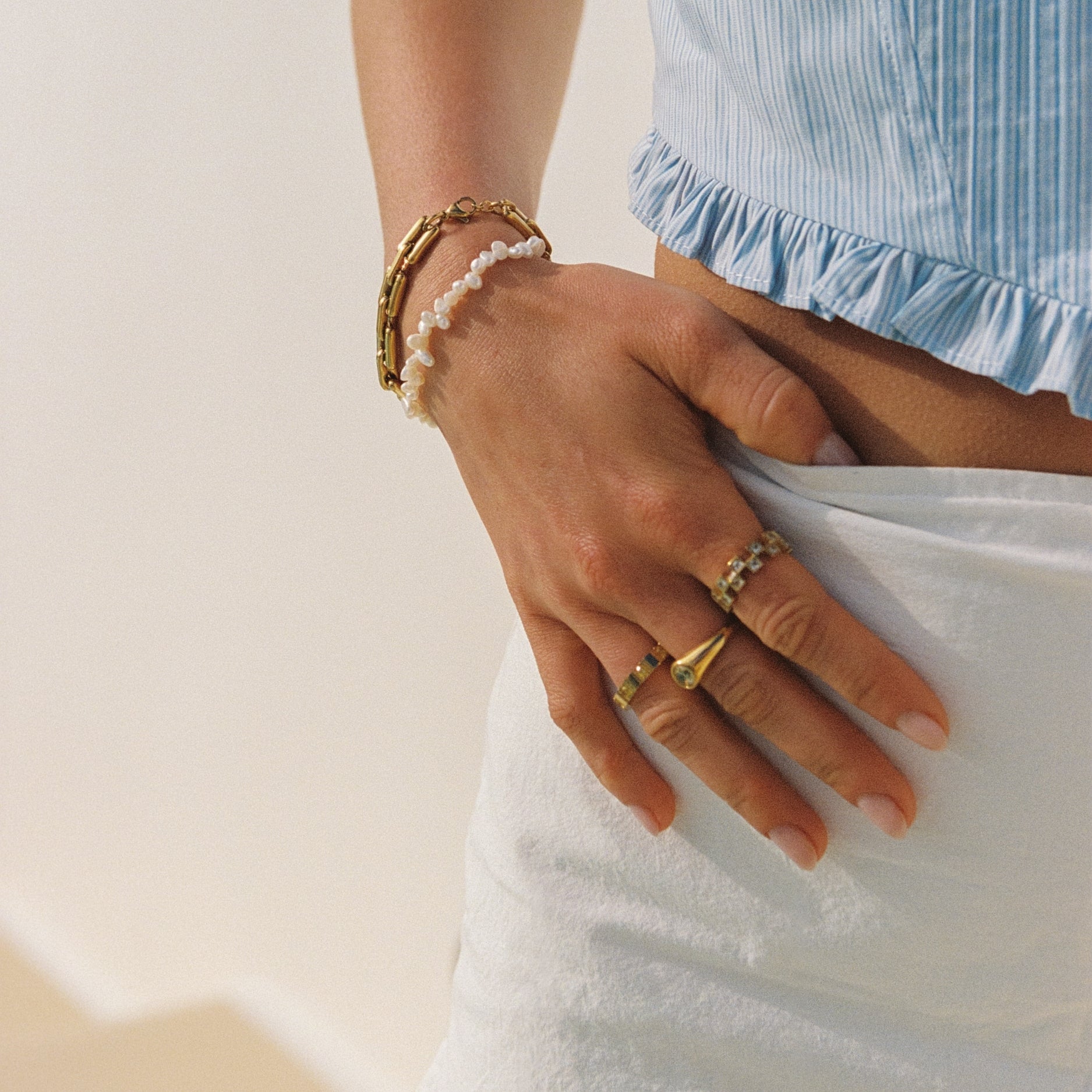 Coastal Mosaic Ring