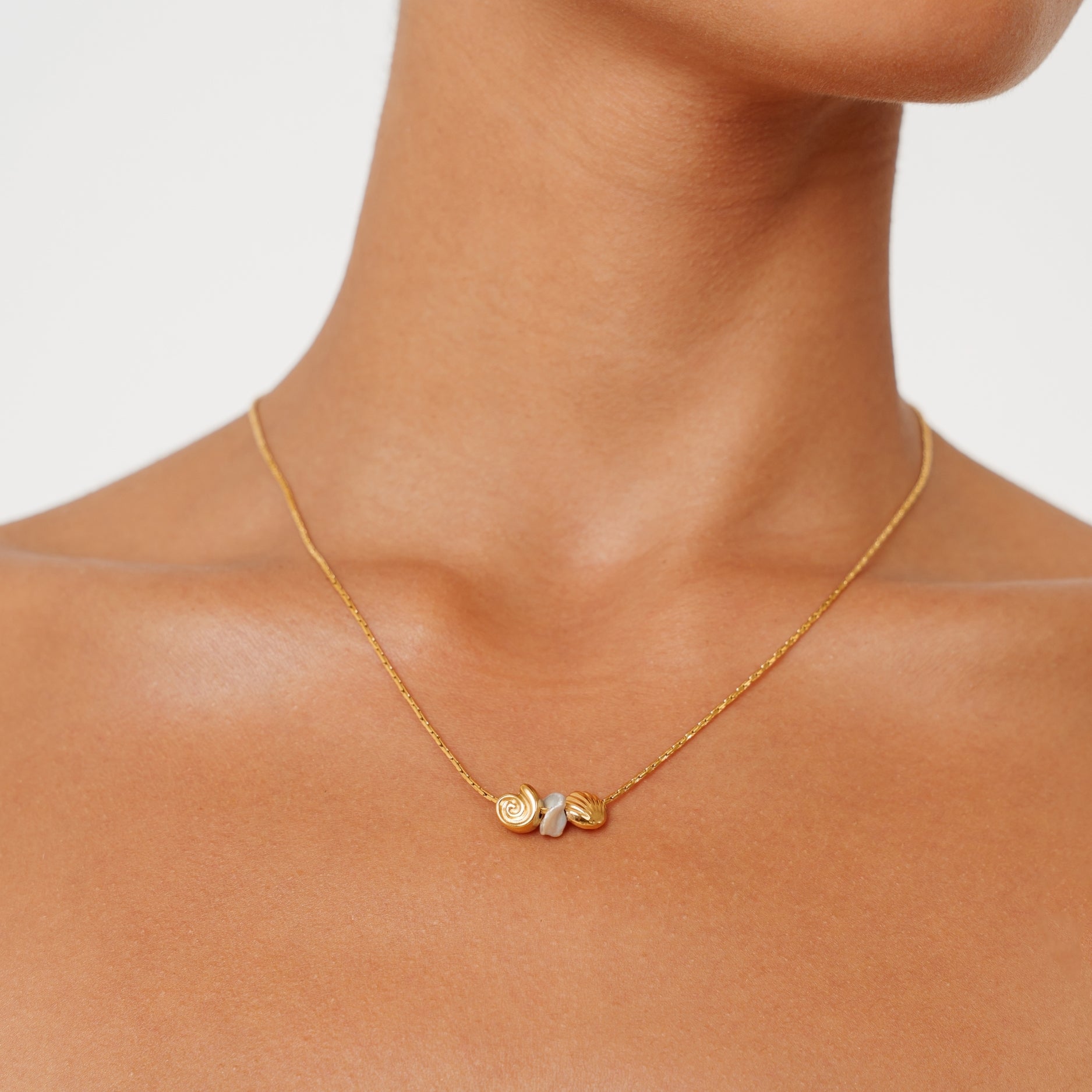 Gold Shore Necklace