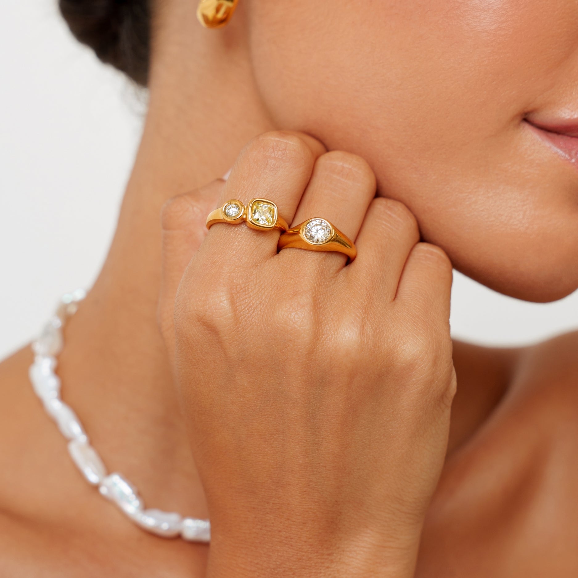 Golden Soleil Ring