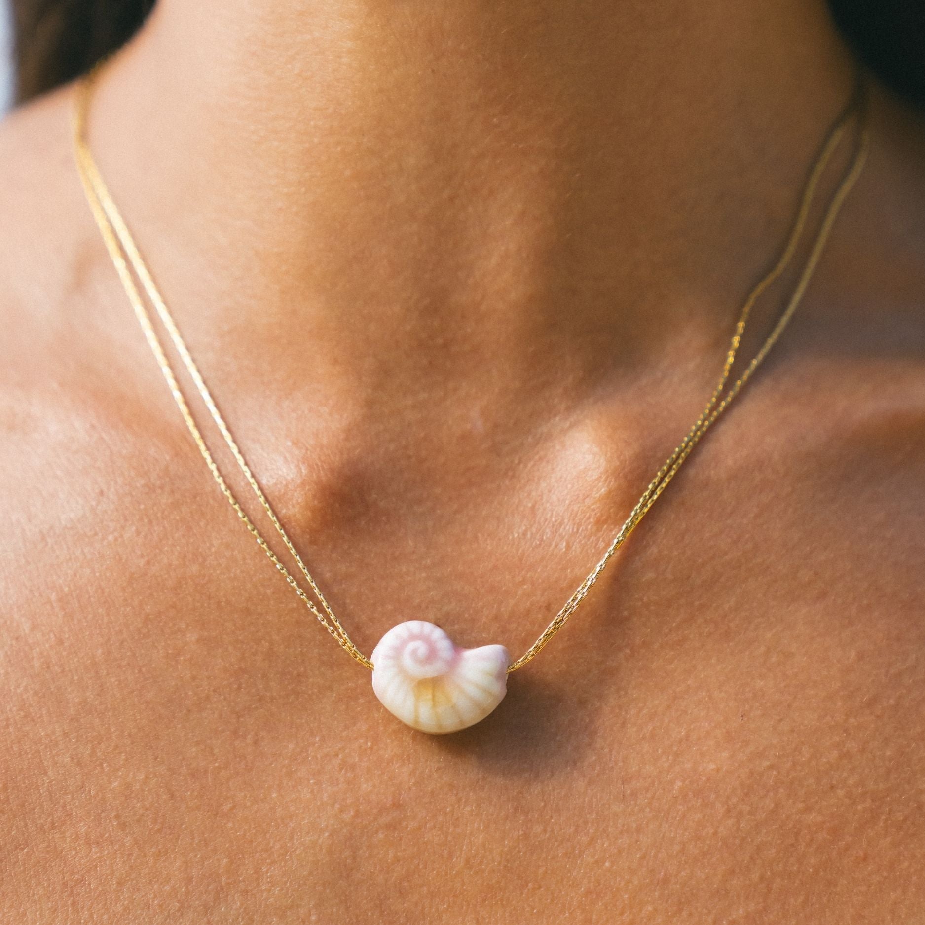 Nautilus Gold Necklace
