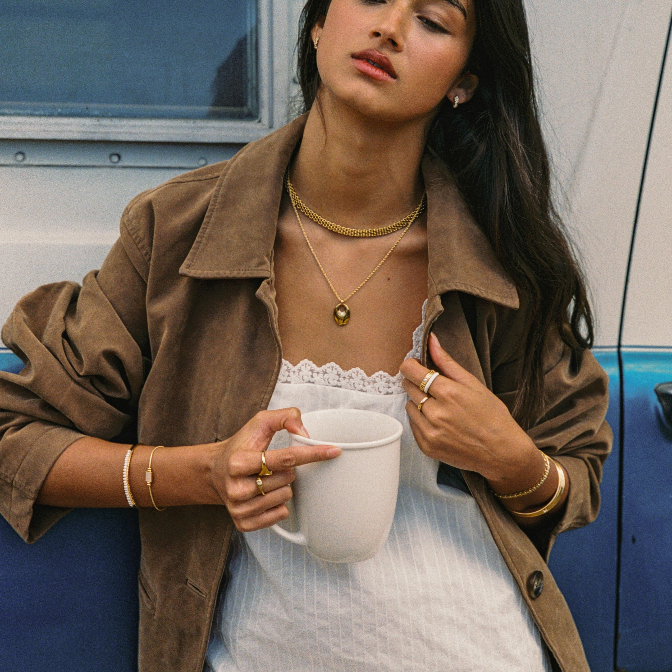 Pearly White Bracelet