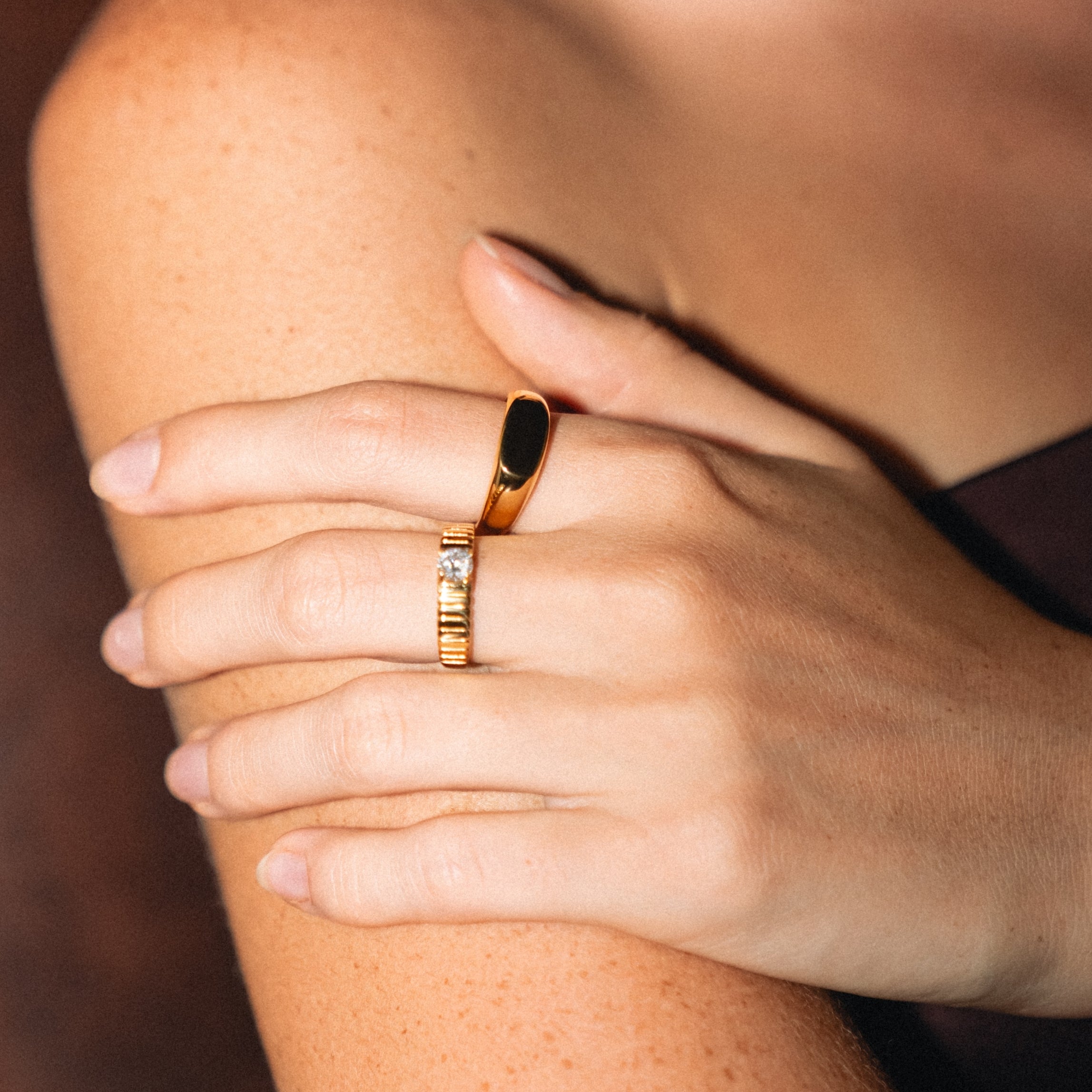 Polished Statement Ring