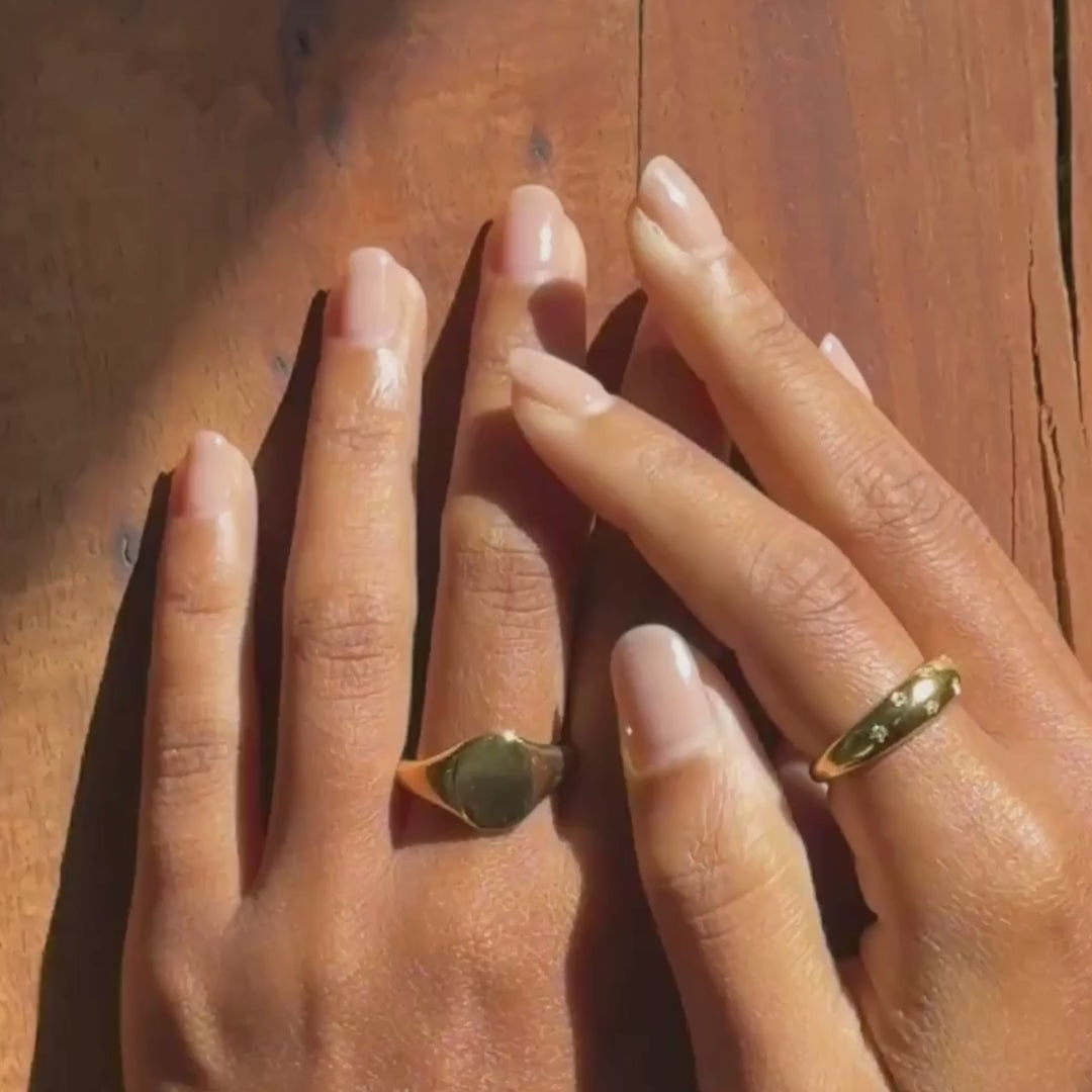 Oval Signet Ring