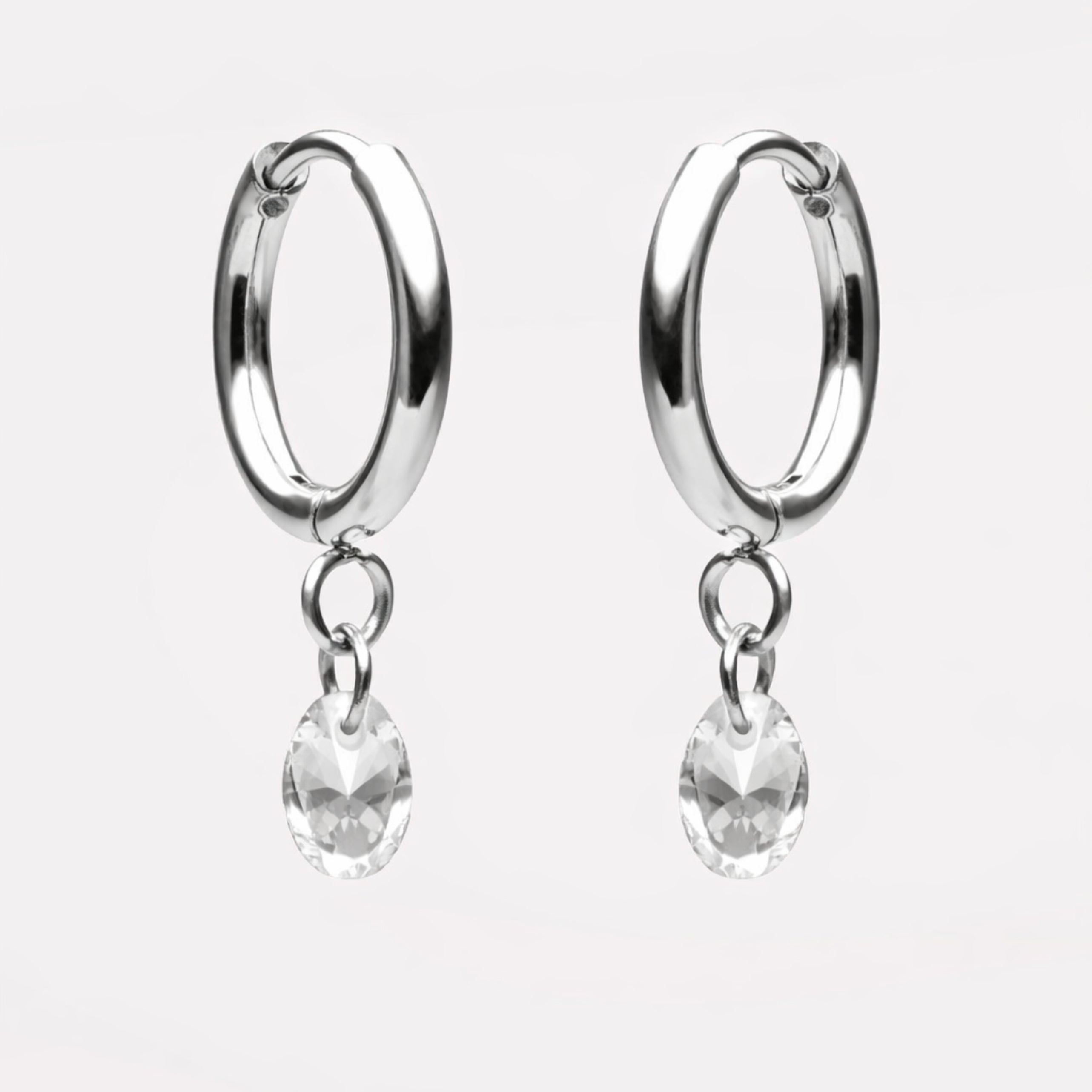 Rose Drop Earrings