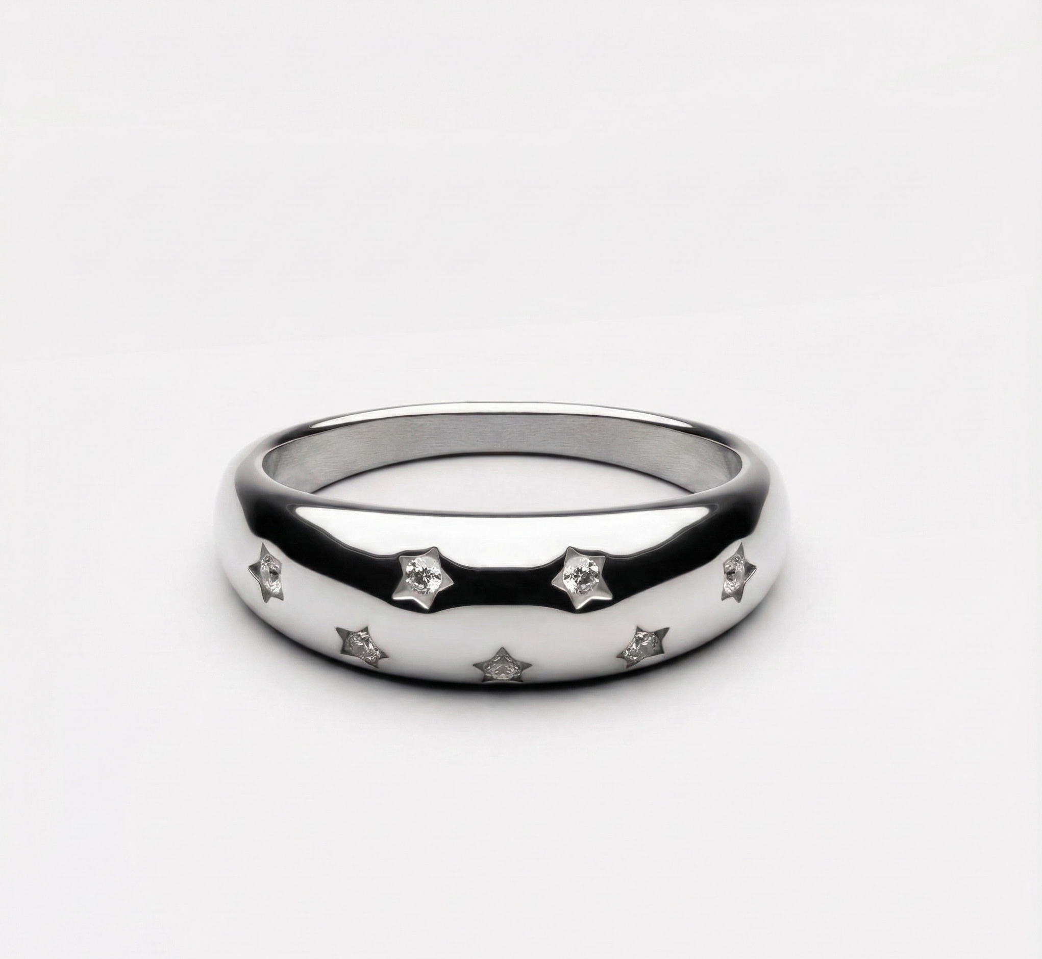 Silver Milky Ring