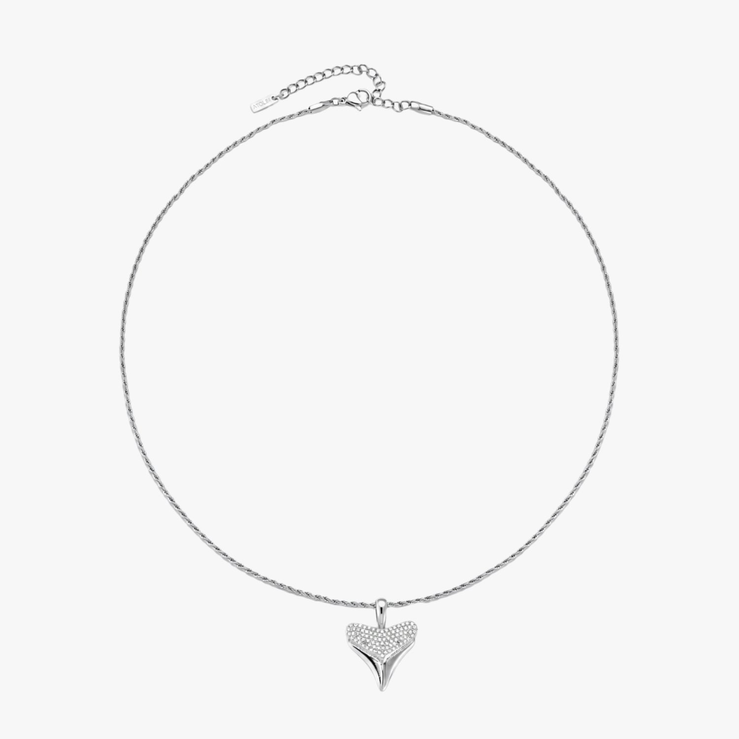 Silver Shark Pendant