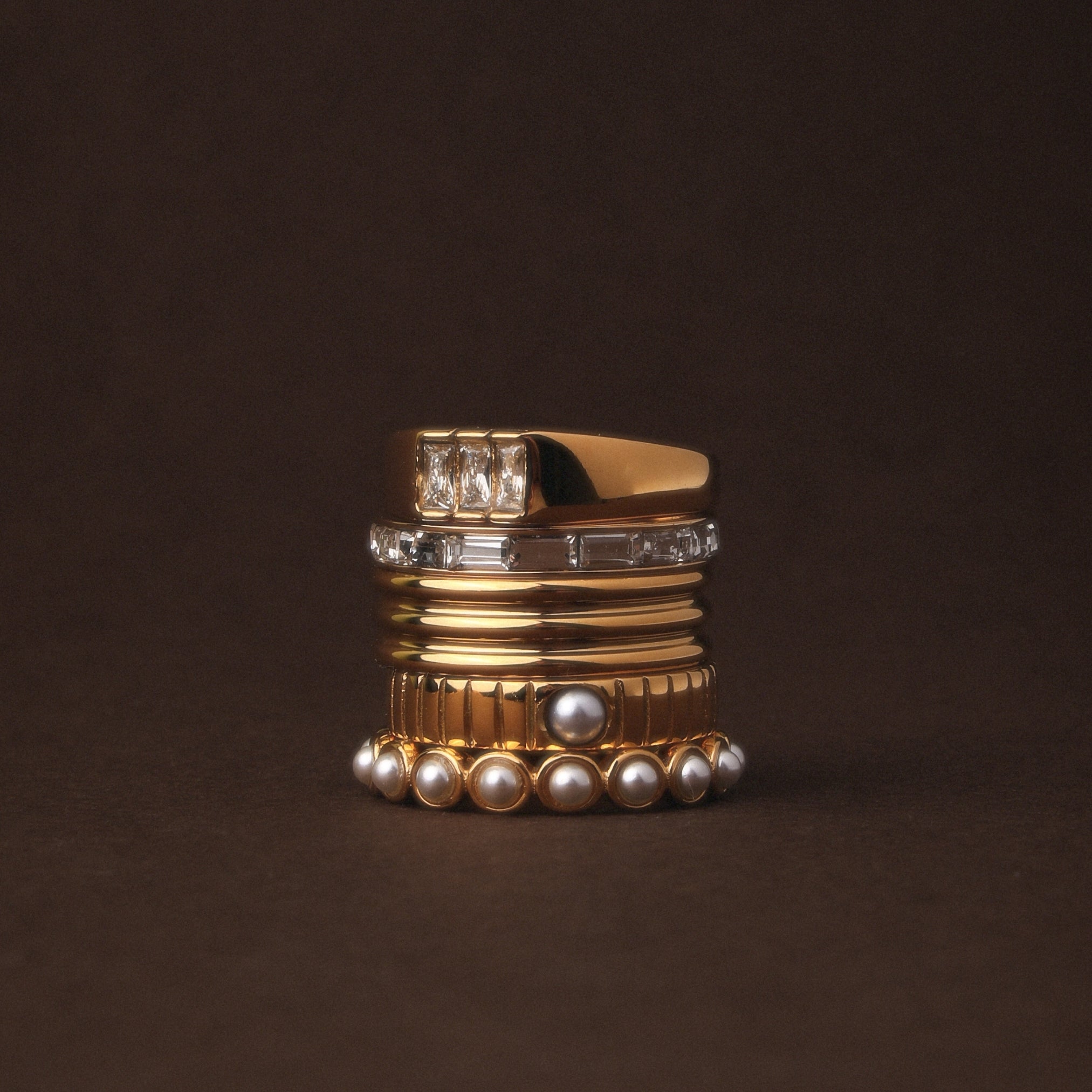 Waterproof Baguette Jewelry