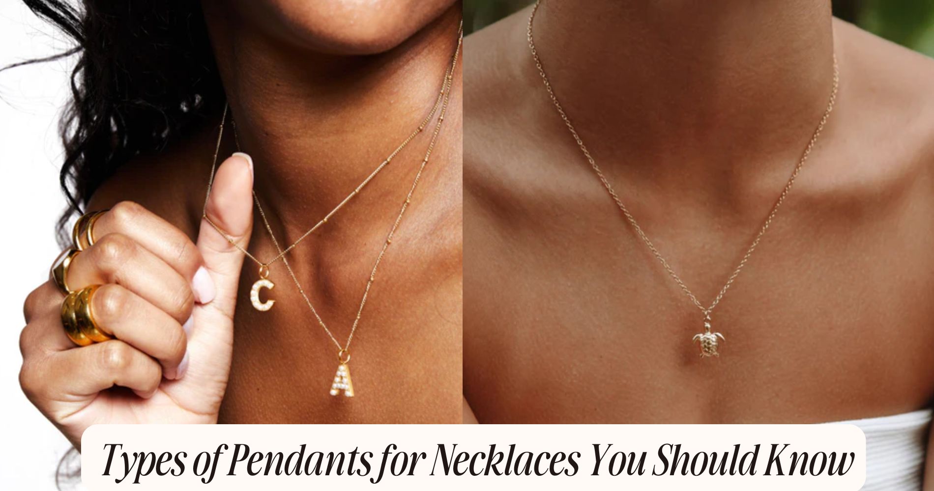 types of pendants for necklaces