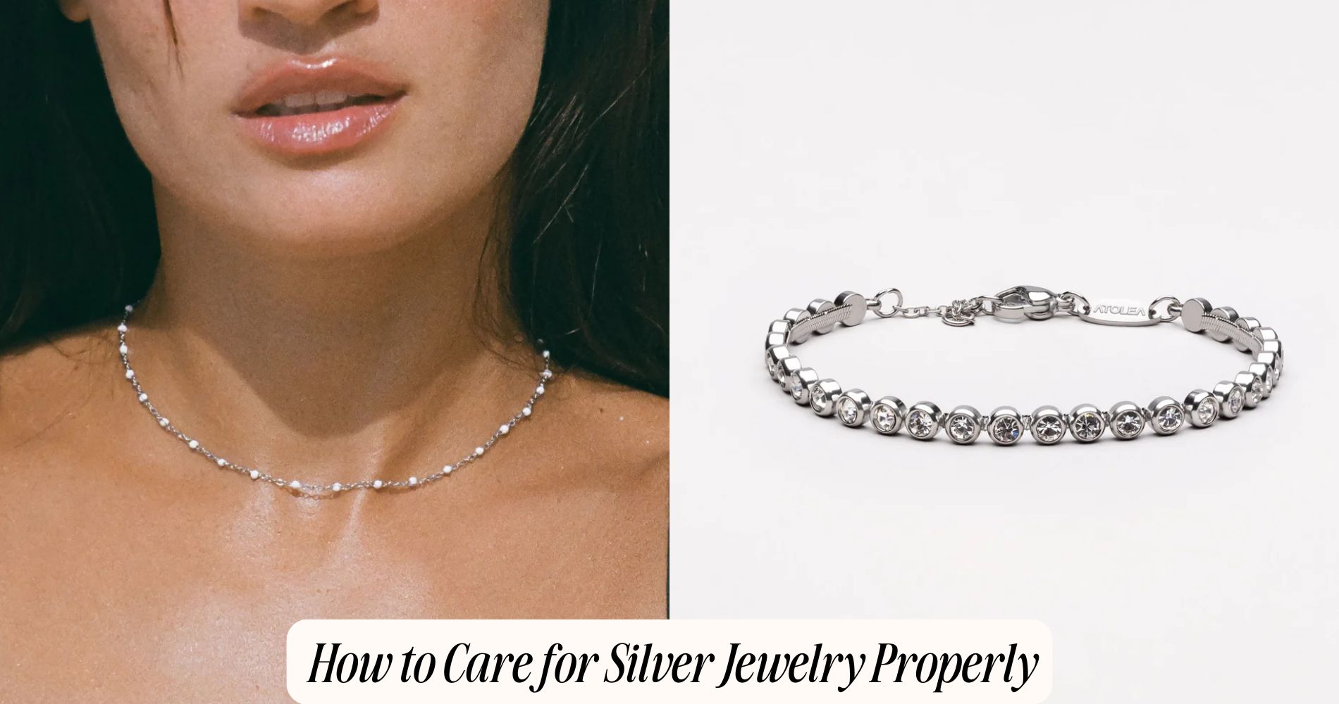 how to care for silver jewelry
