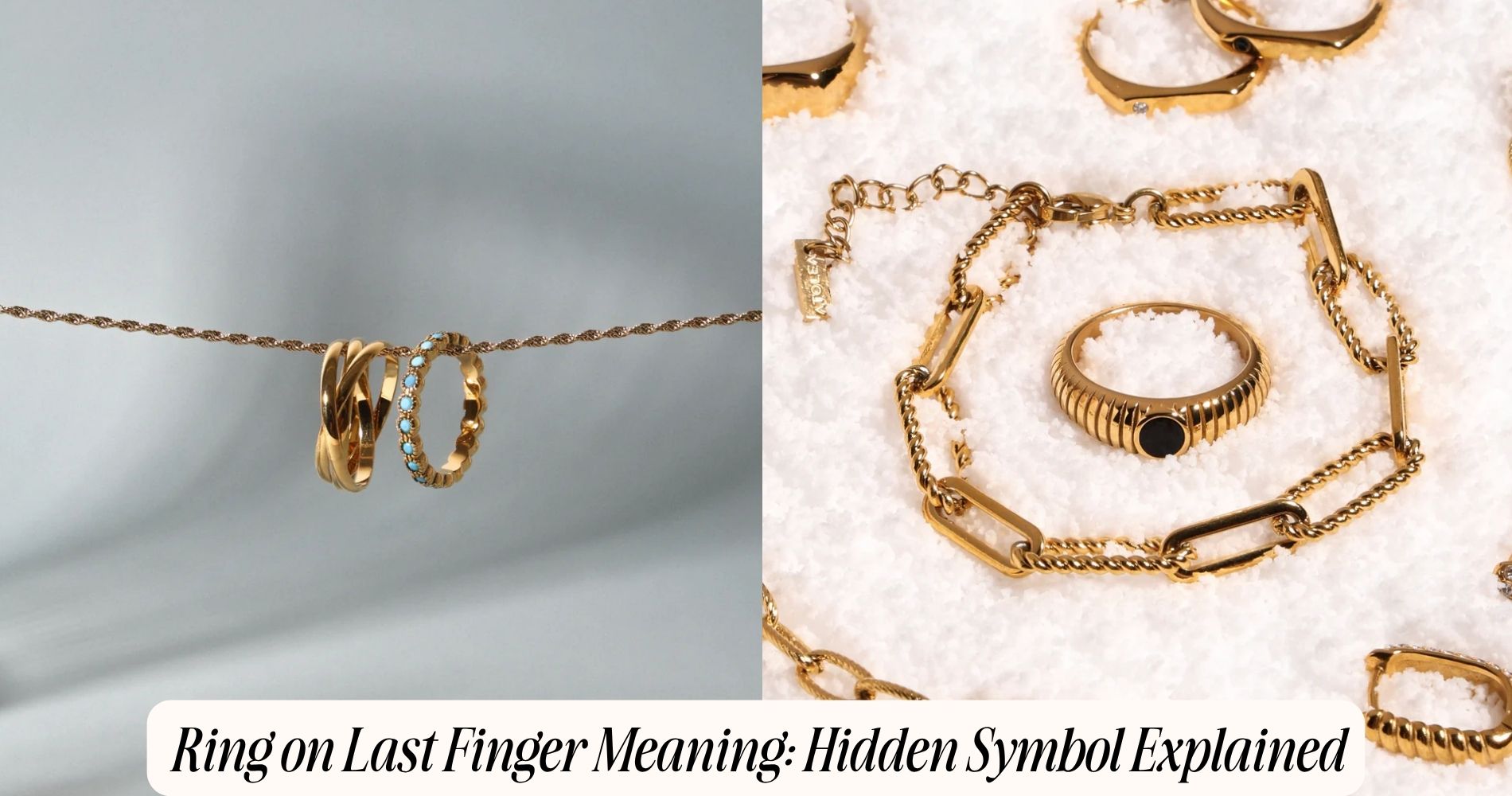 ring on last finger meaning