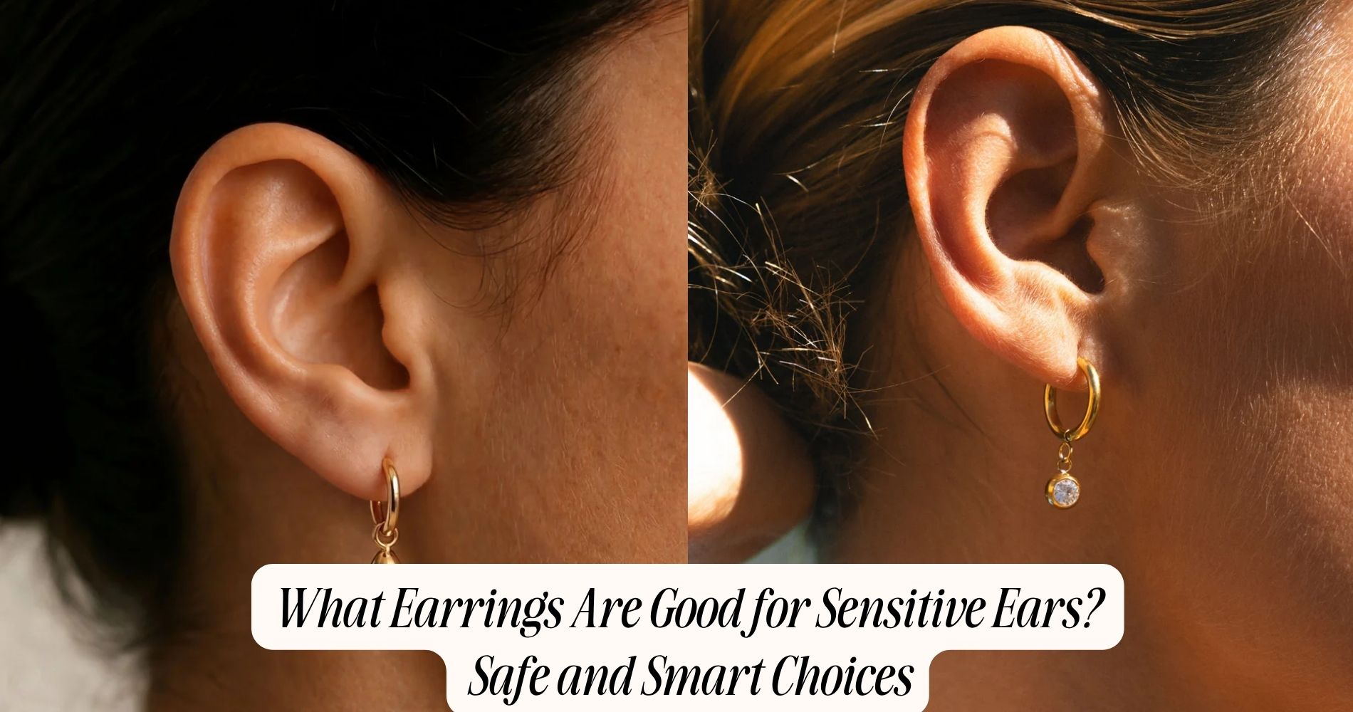 what earrings are good for sensitive ears