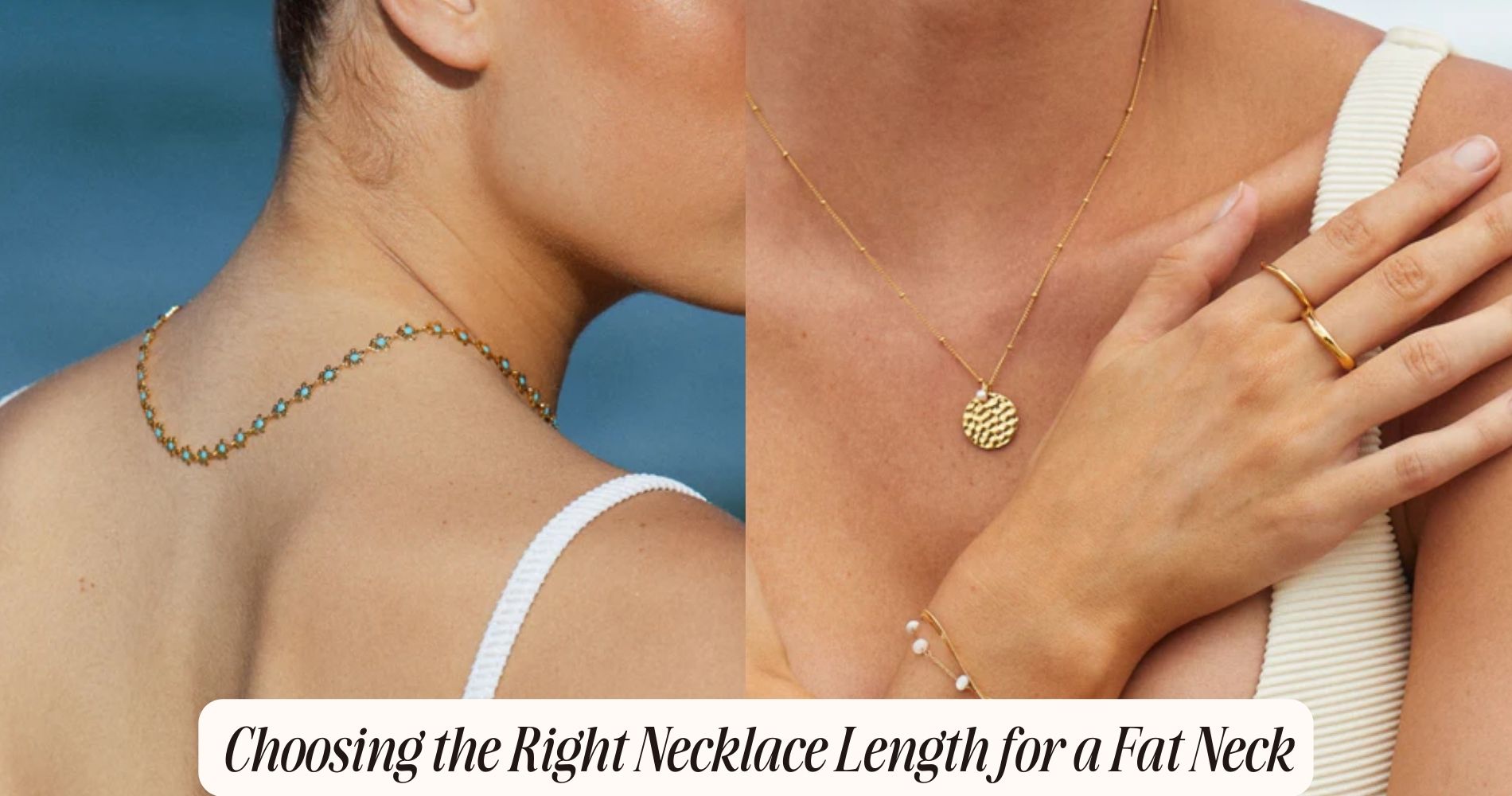 necklace length for fat neck