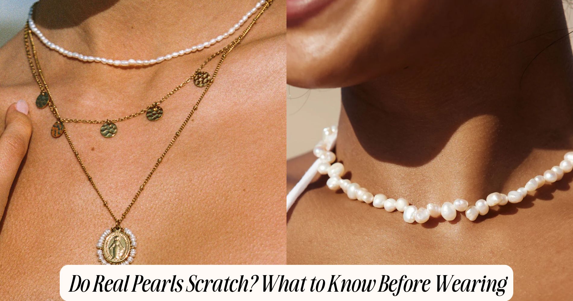 do real pearls scratch