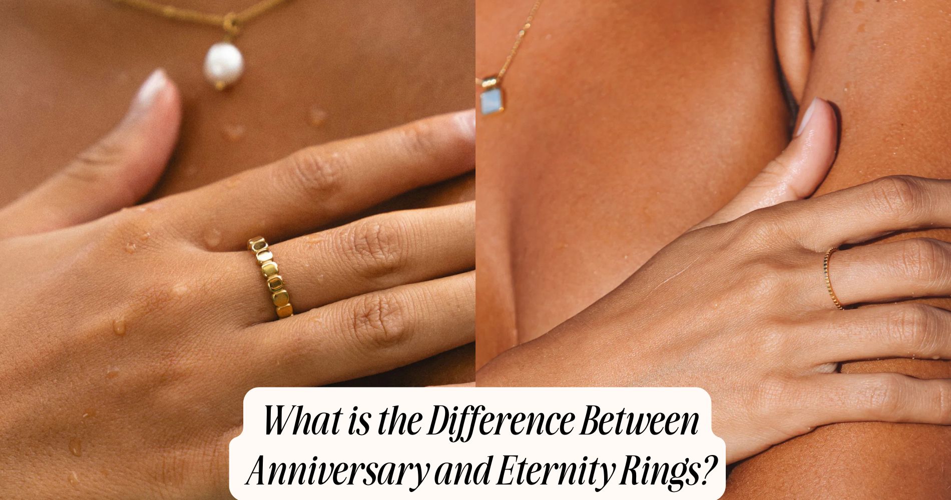 difference between anniversary and eternity rings