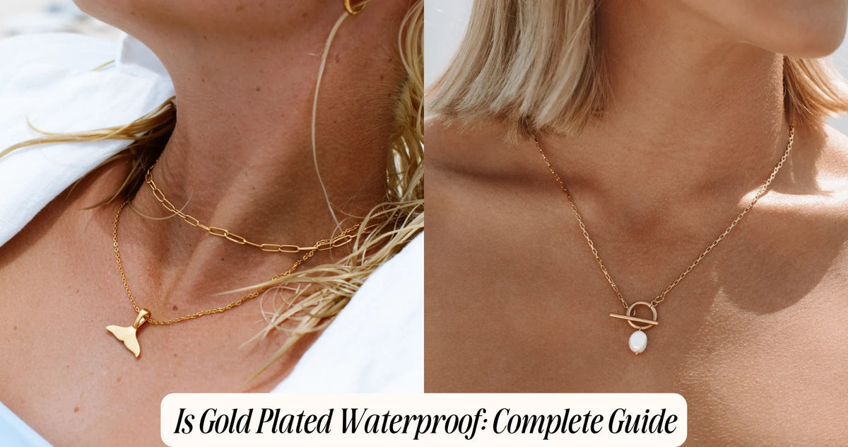 is gold plated waterproof​