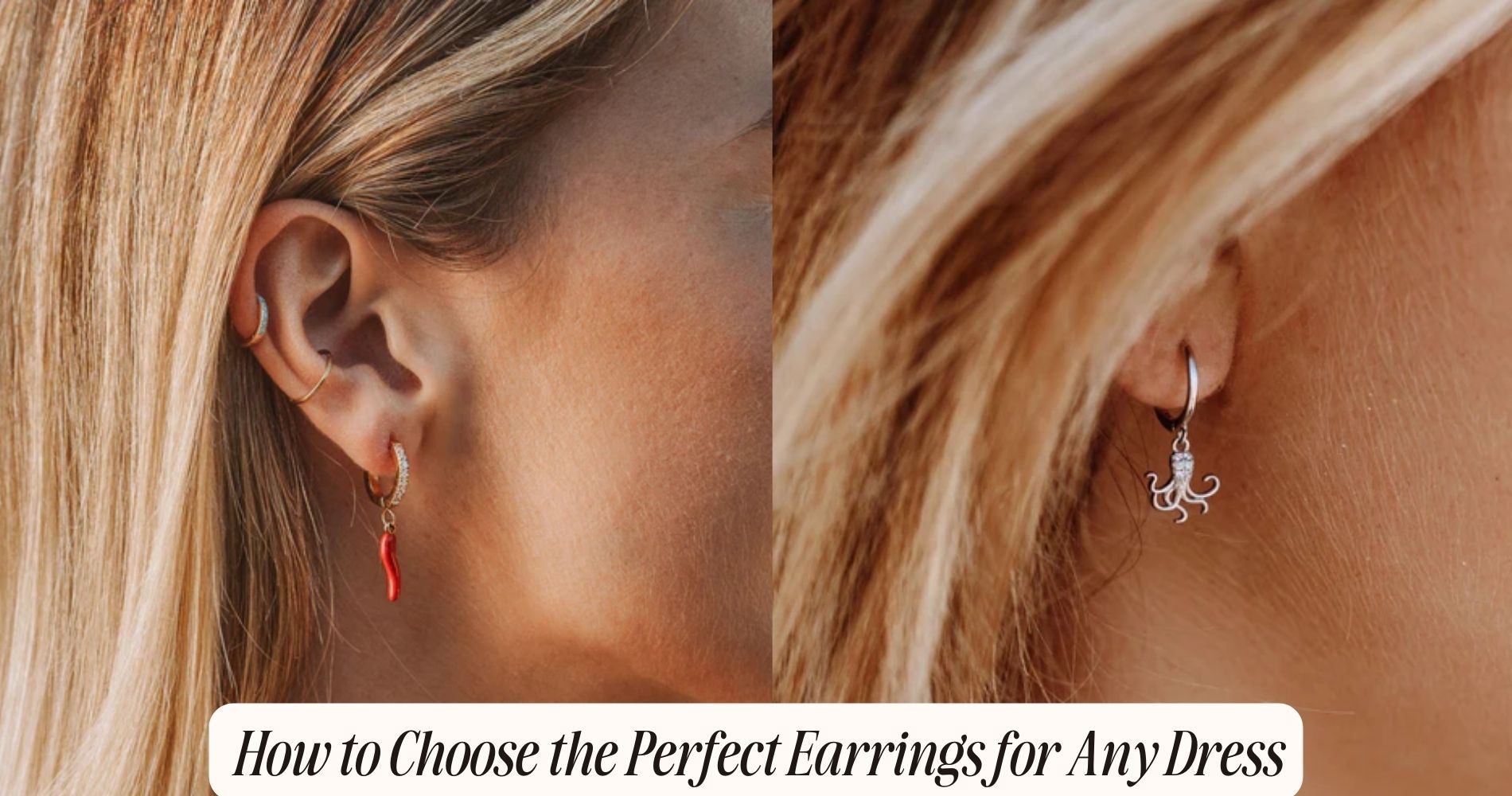 how to choose earrings for dress