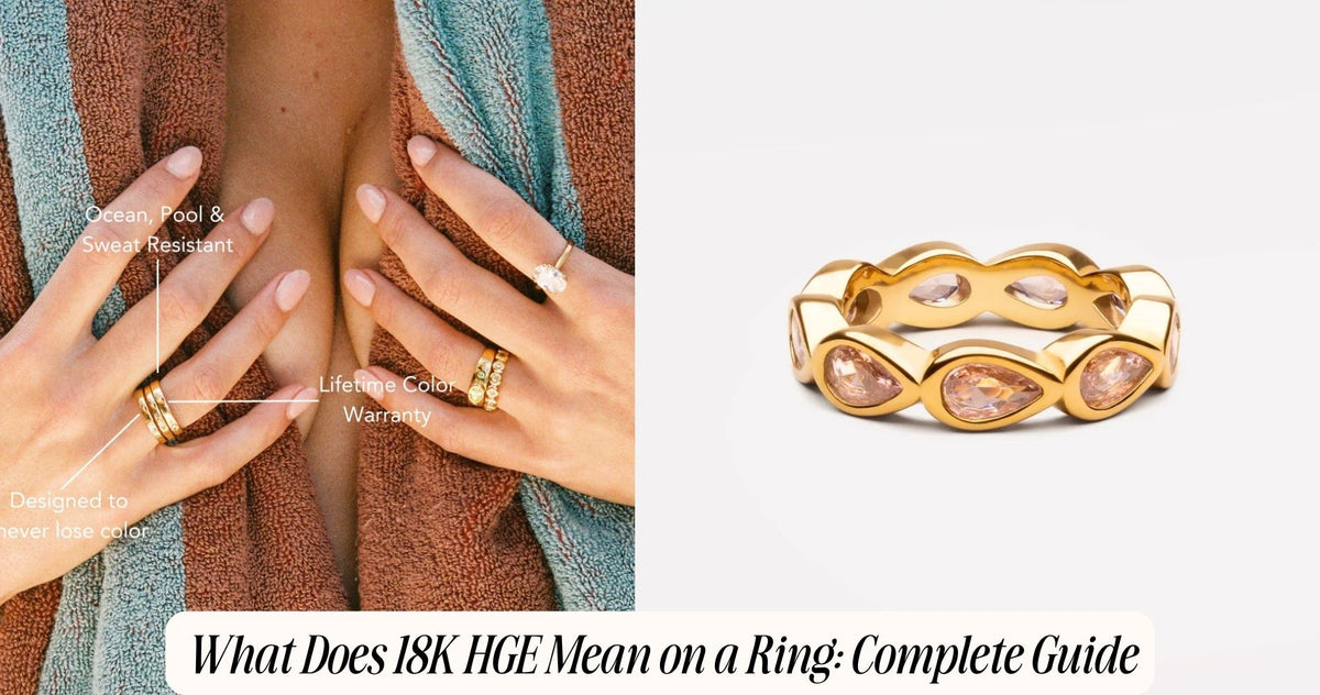 what does 18k hge mean on a ring