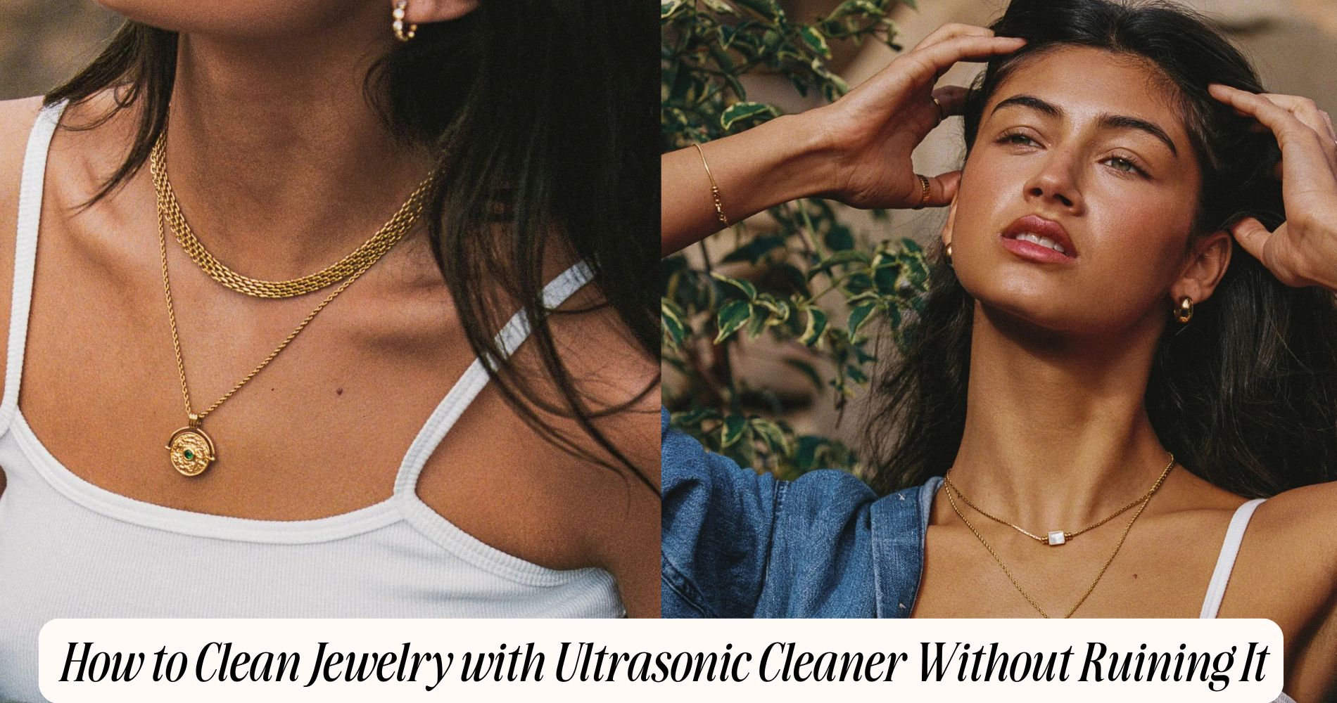 how to clean jewelry with ultrasonic cleaner