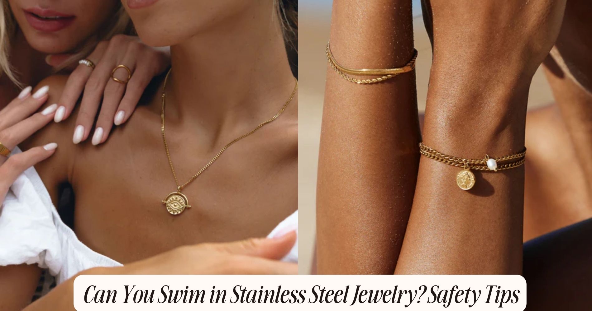 can you swim in stainless steel jewelry