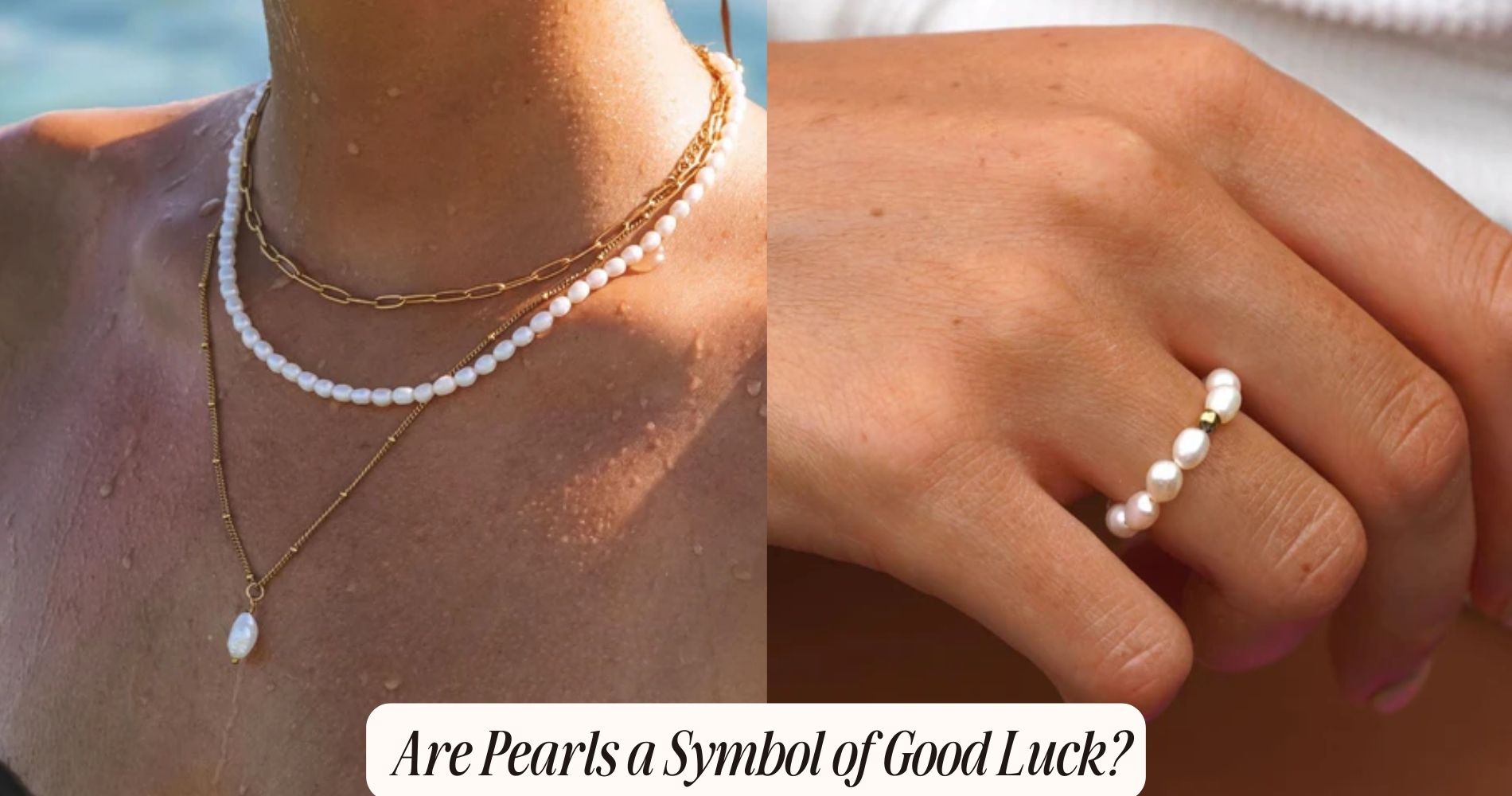 are pearls good luck