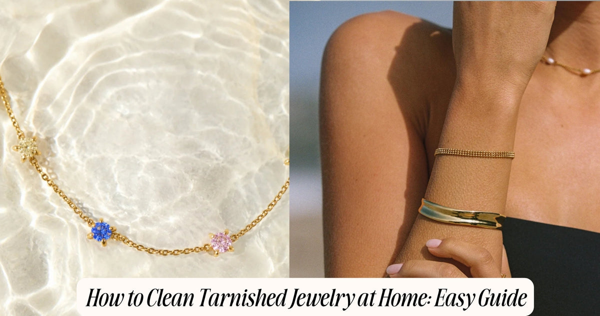 how to clean tarnished jewelry at home