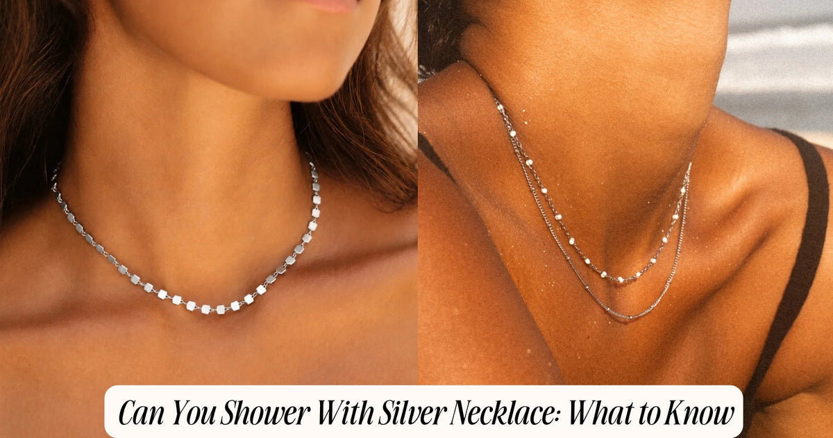 can you shower with silver necklace