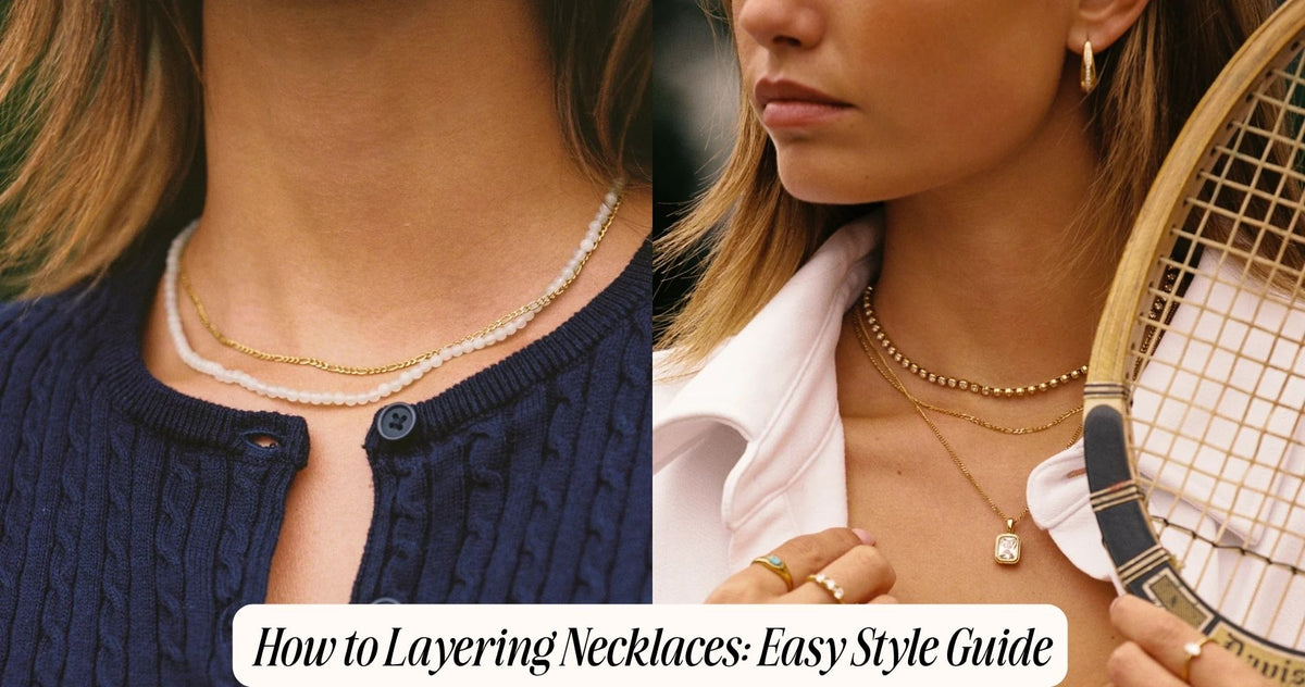 how to layering necklaces