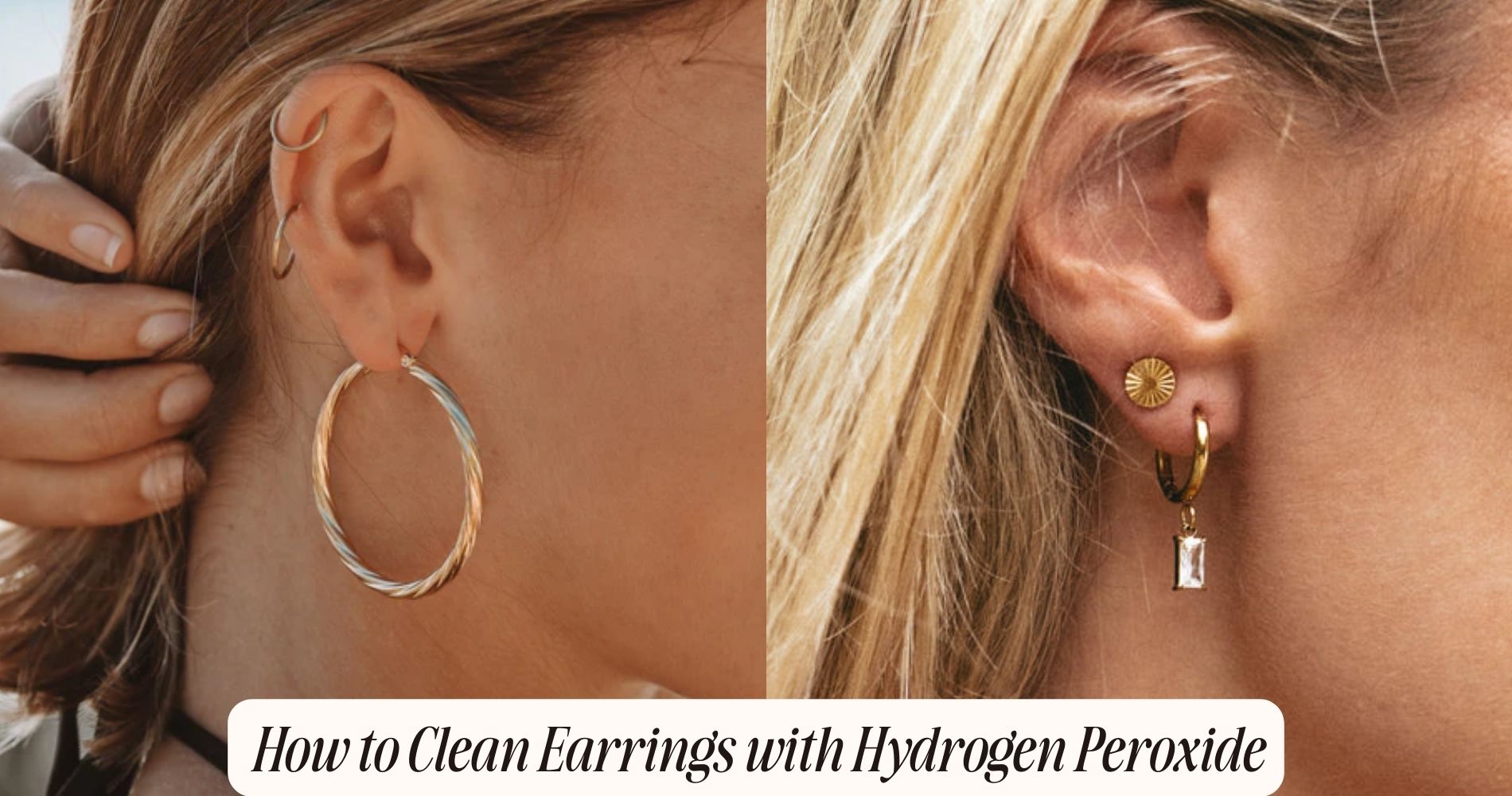 How to Clean Earrings with Hydrogen Peroxide