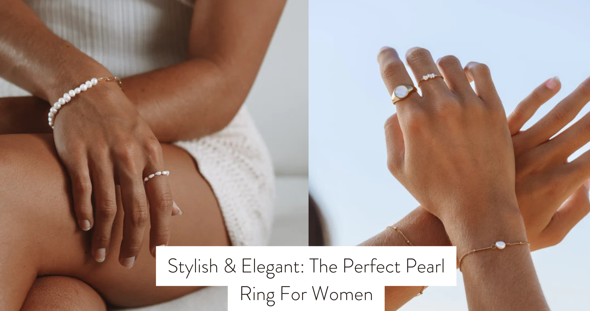 pearl ring for women