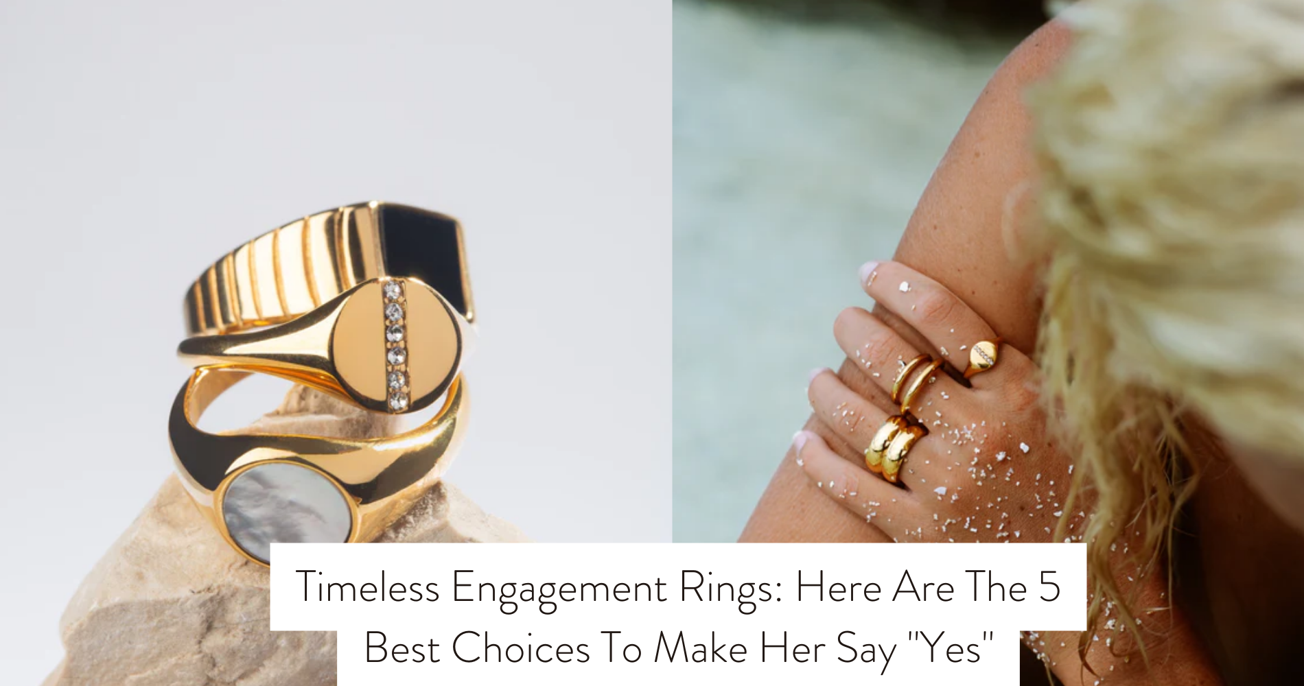 timeless engagement rings
