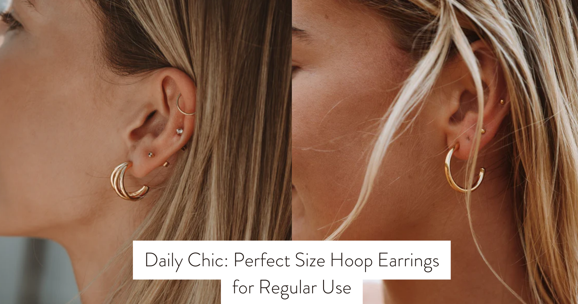 best size hoop earrings for everyday