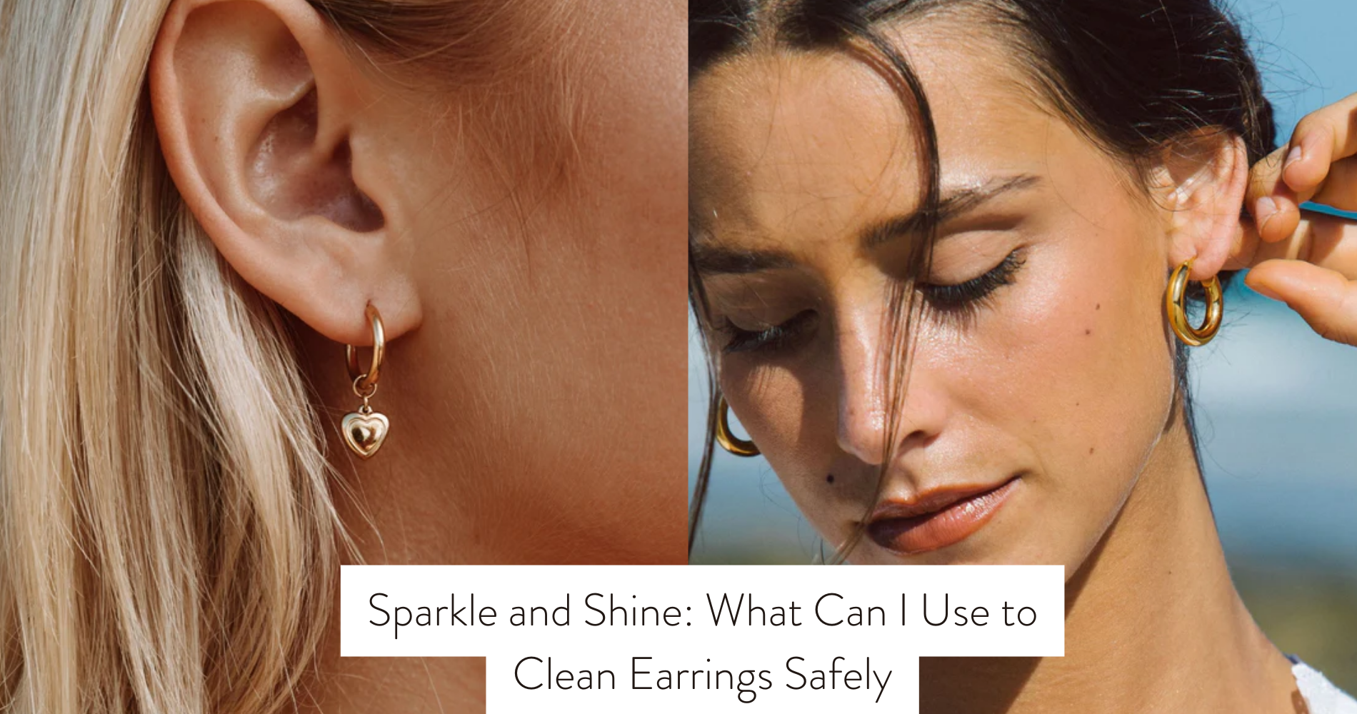 what can i use to clean earrings