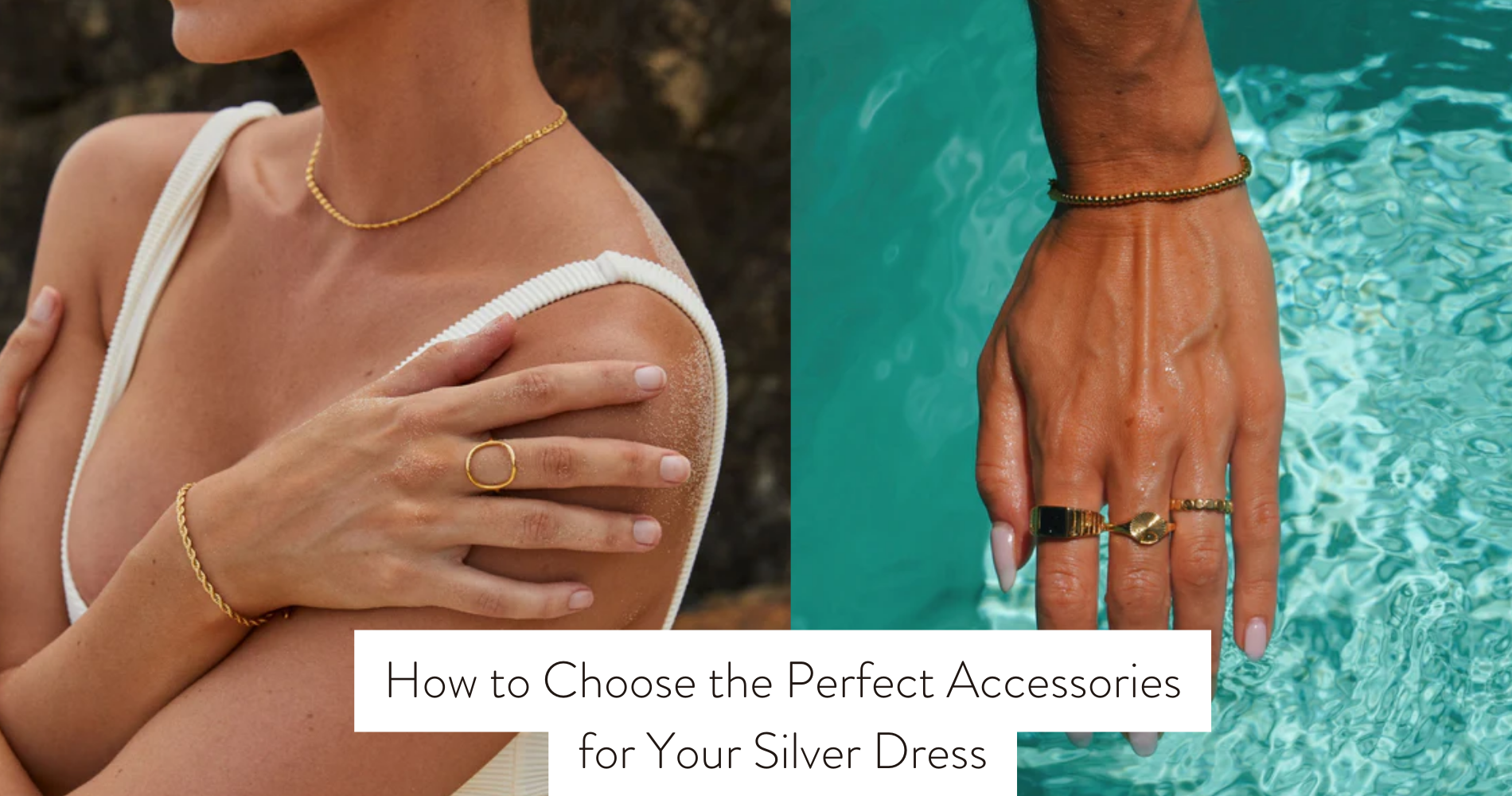 silver dress accessories
