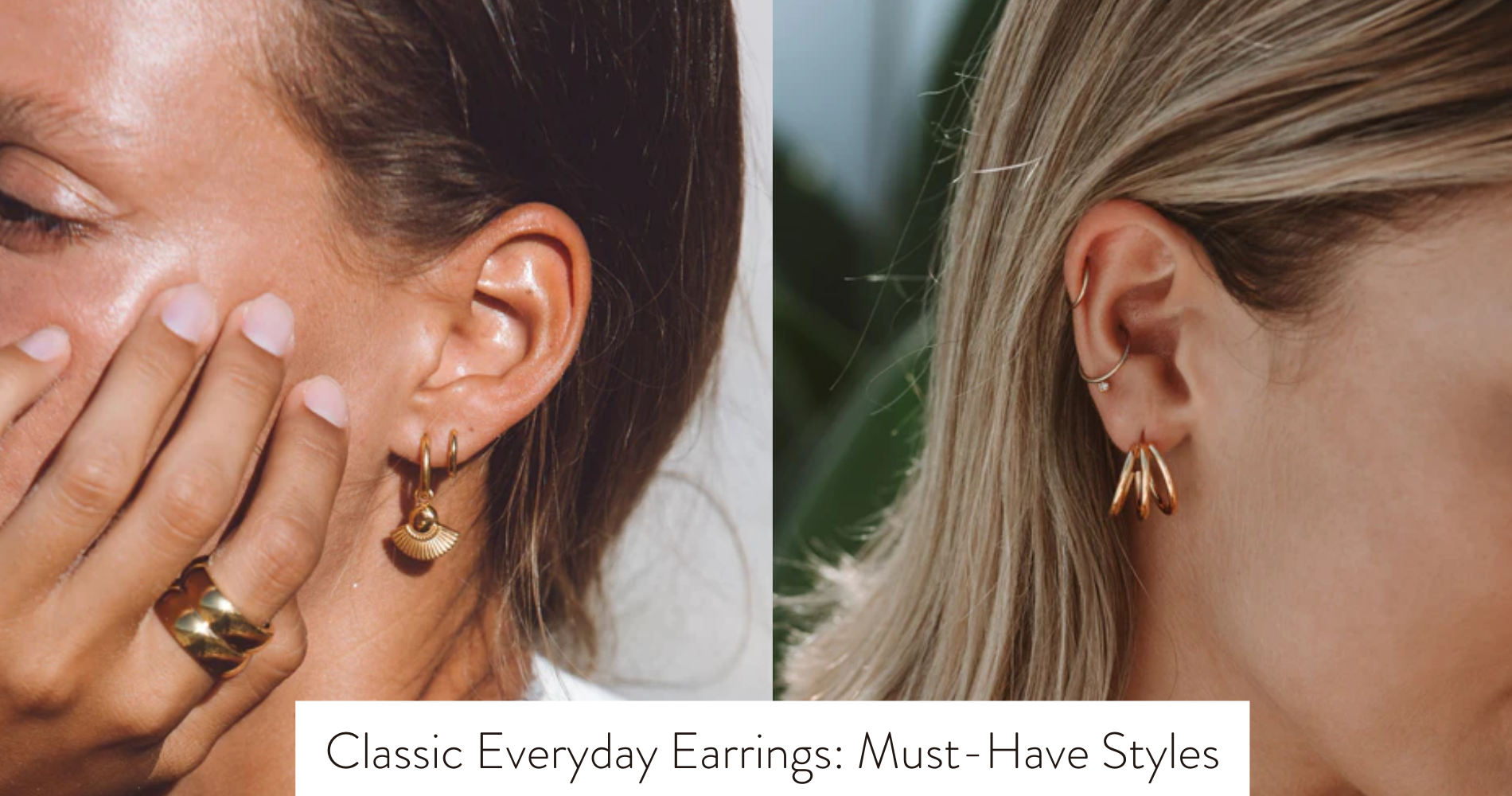 classic earrings for everyday
