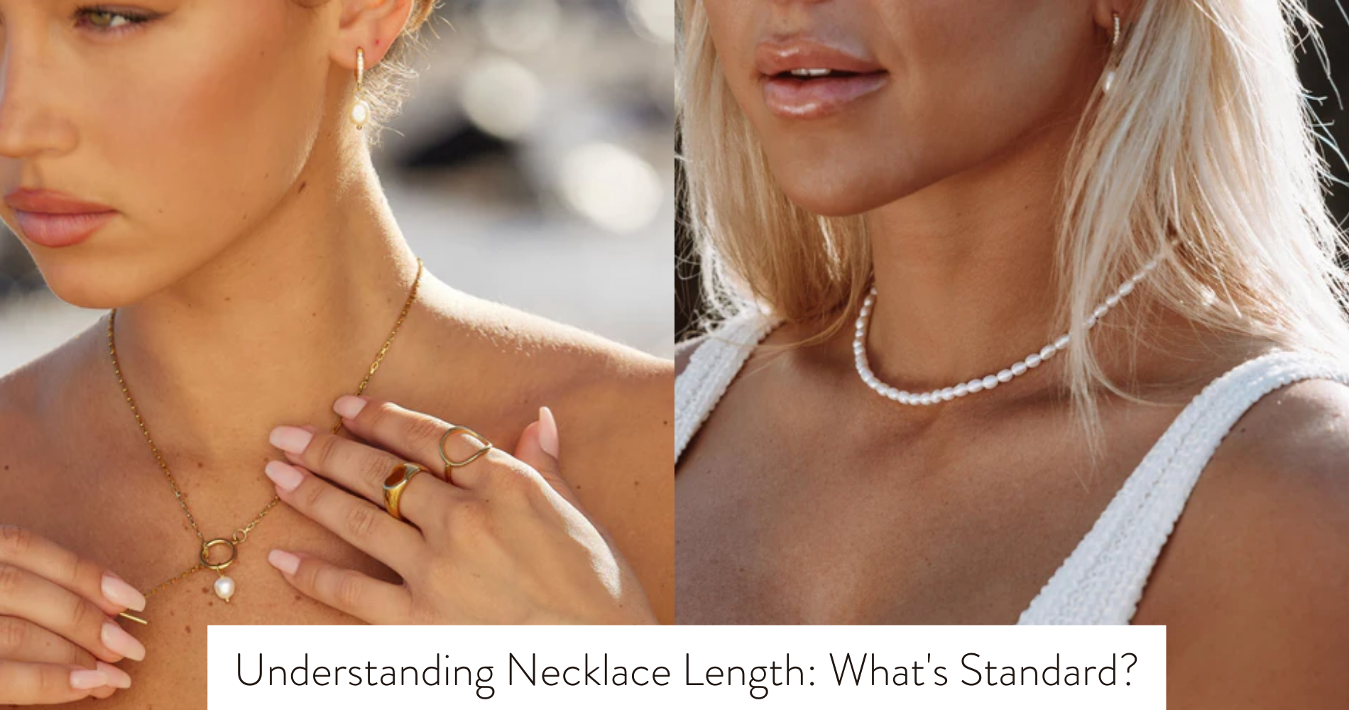 what is the standard length for a necklace