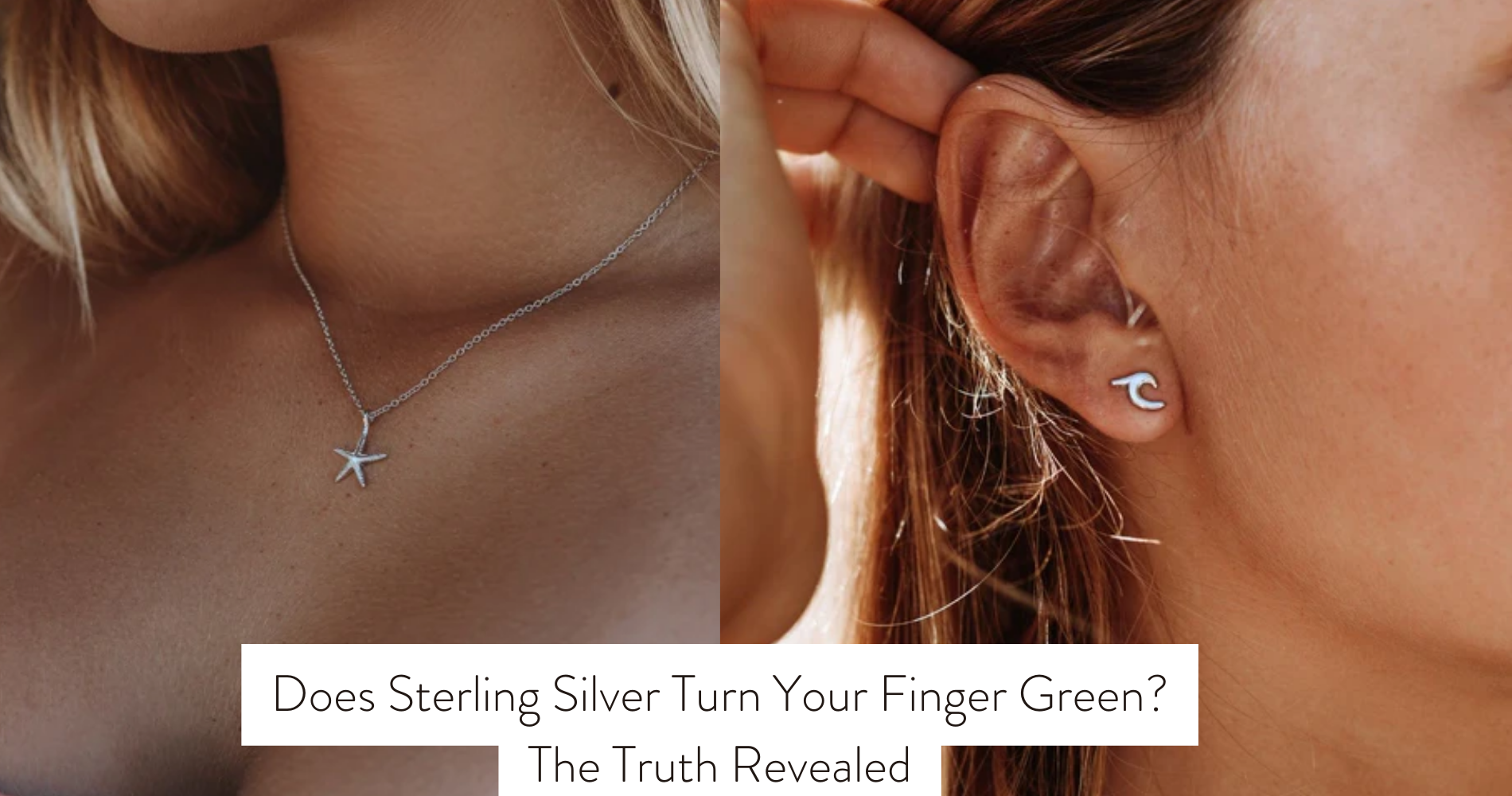 does sterling silver turn your finger green