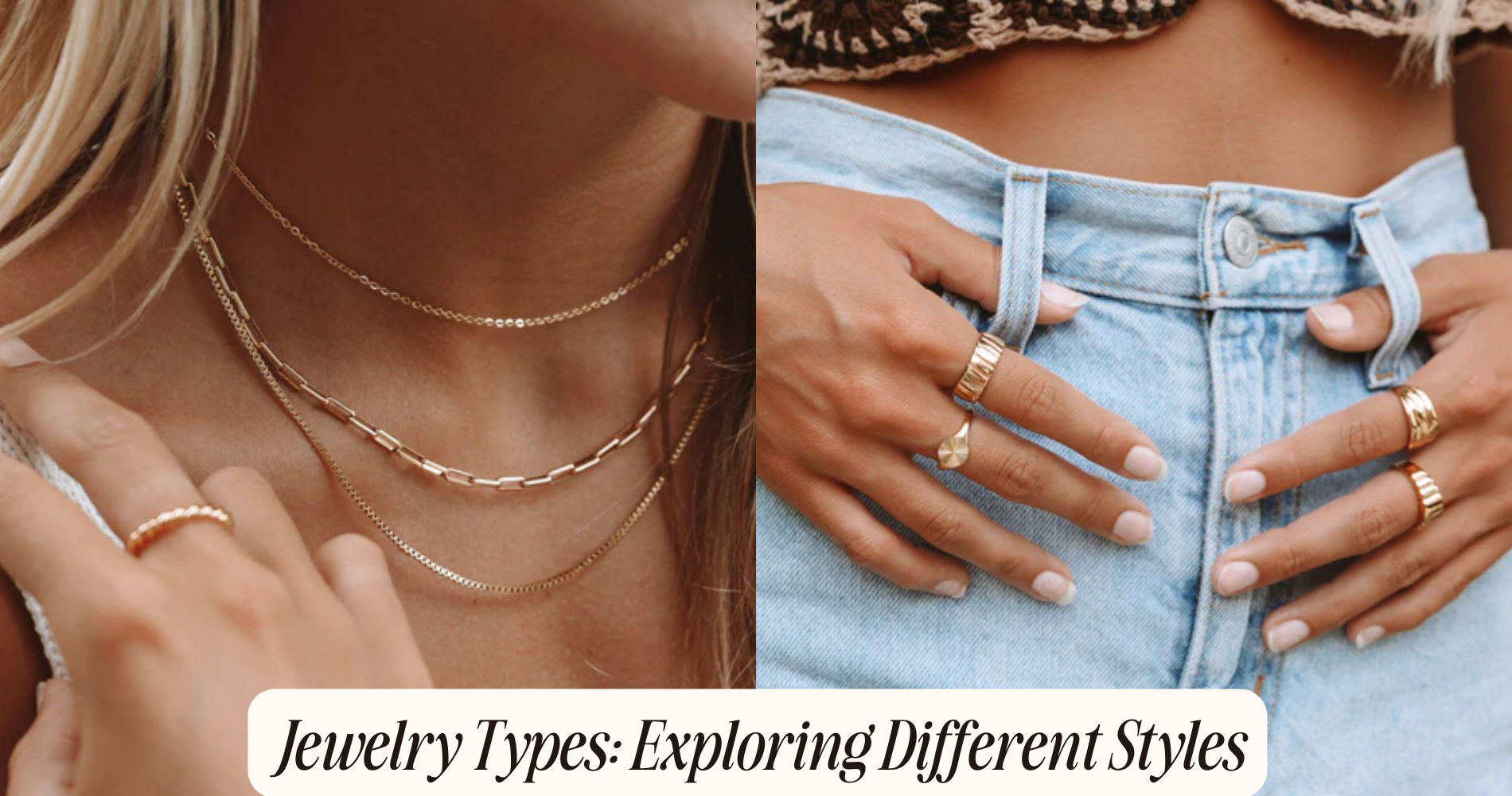 different types of jewelry