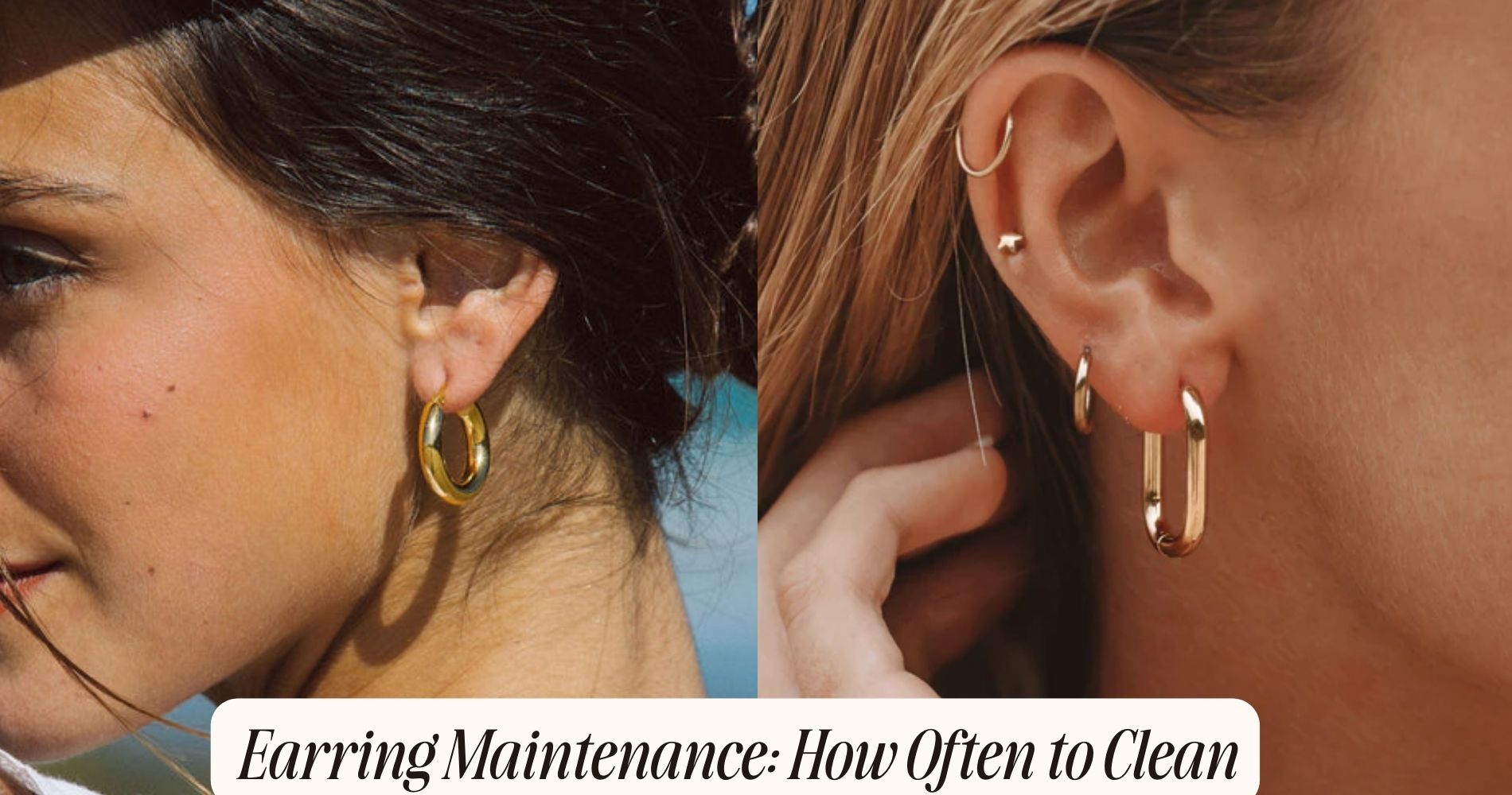 how often to clean earrings