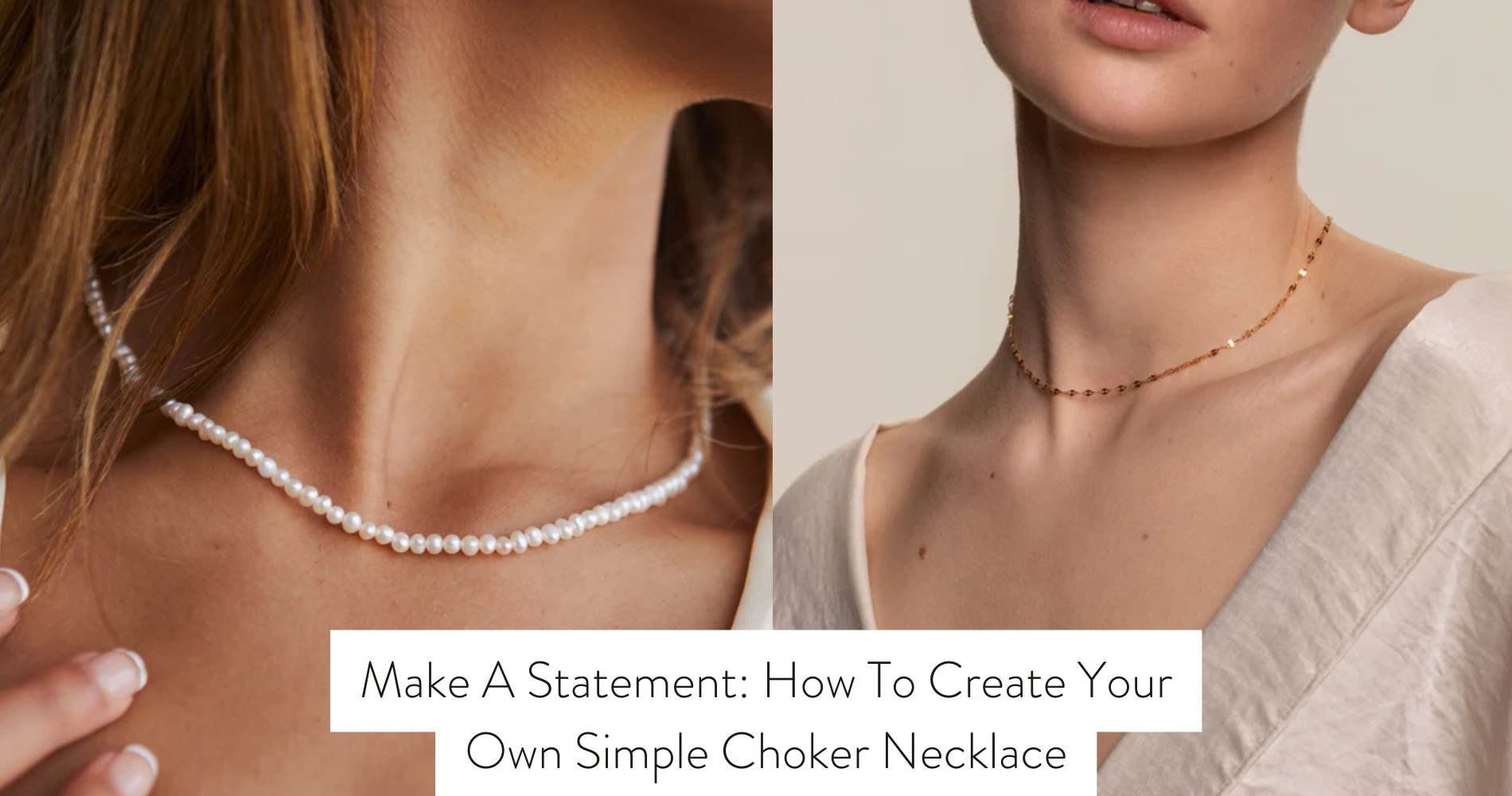 simple choker necklace