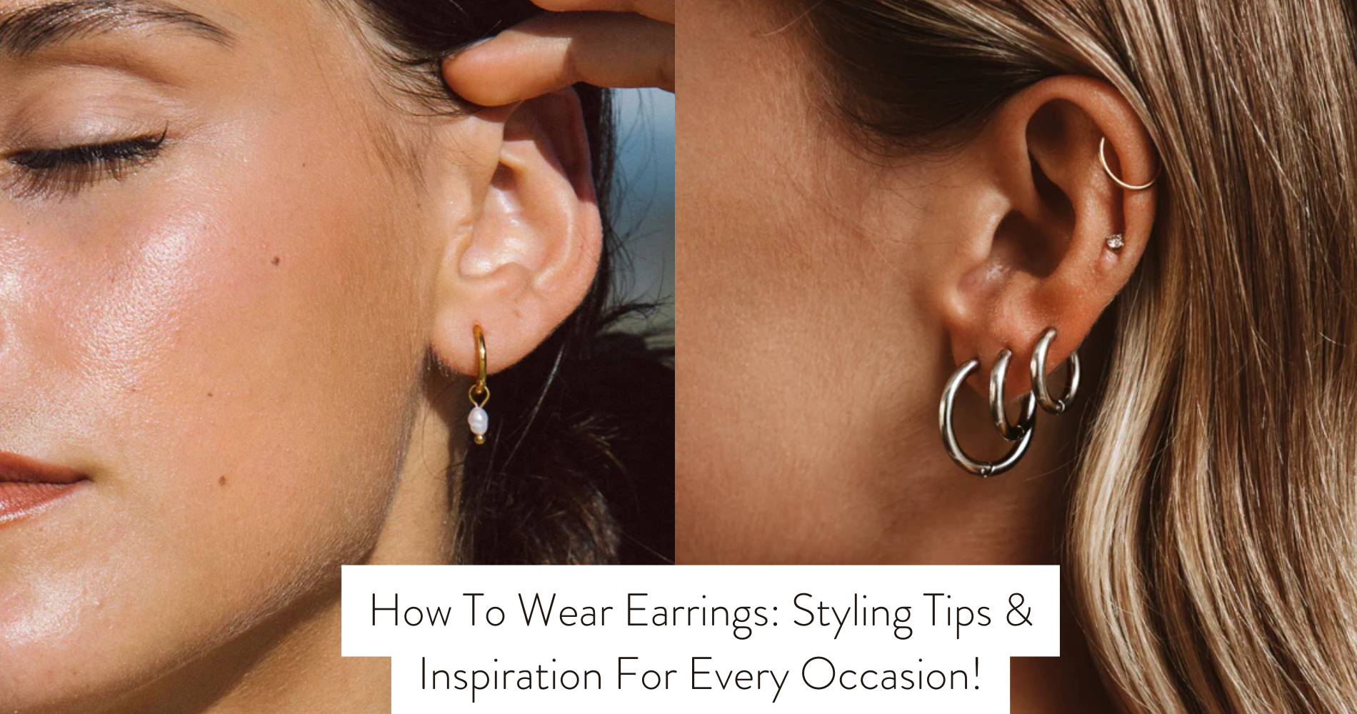 how to wear earrings