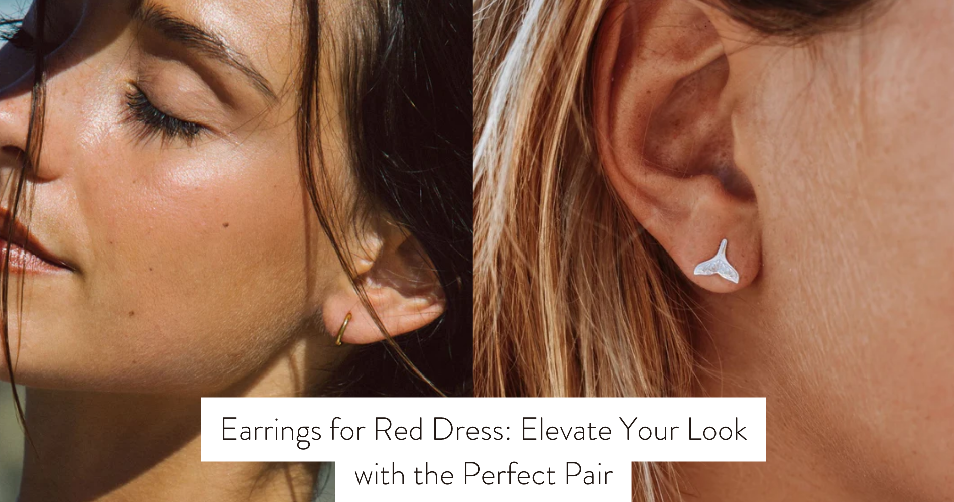 earrings for red dress