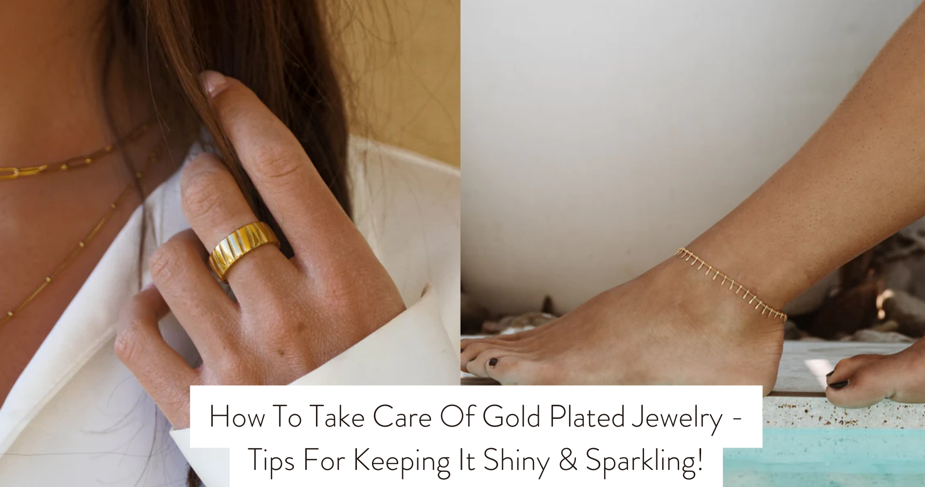 how to take care of gold plated jewelry