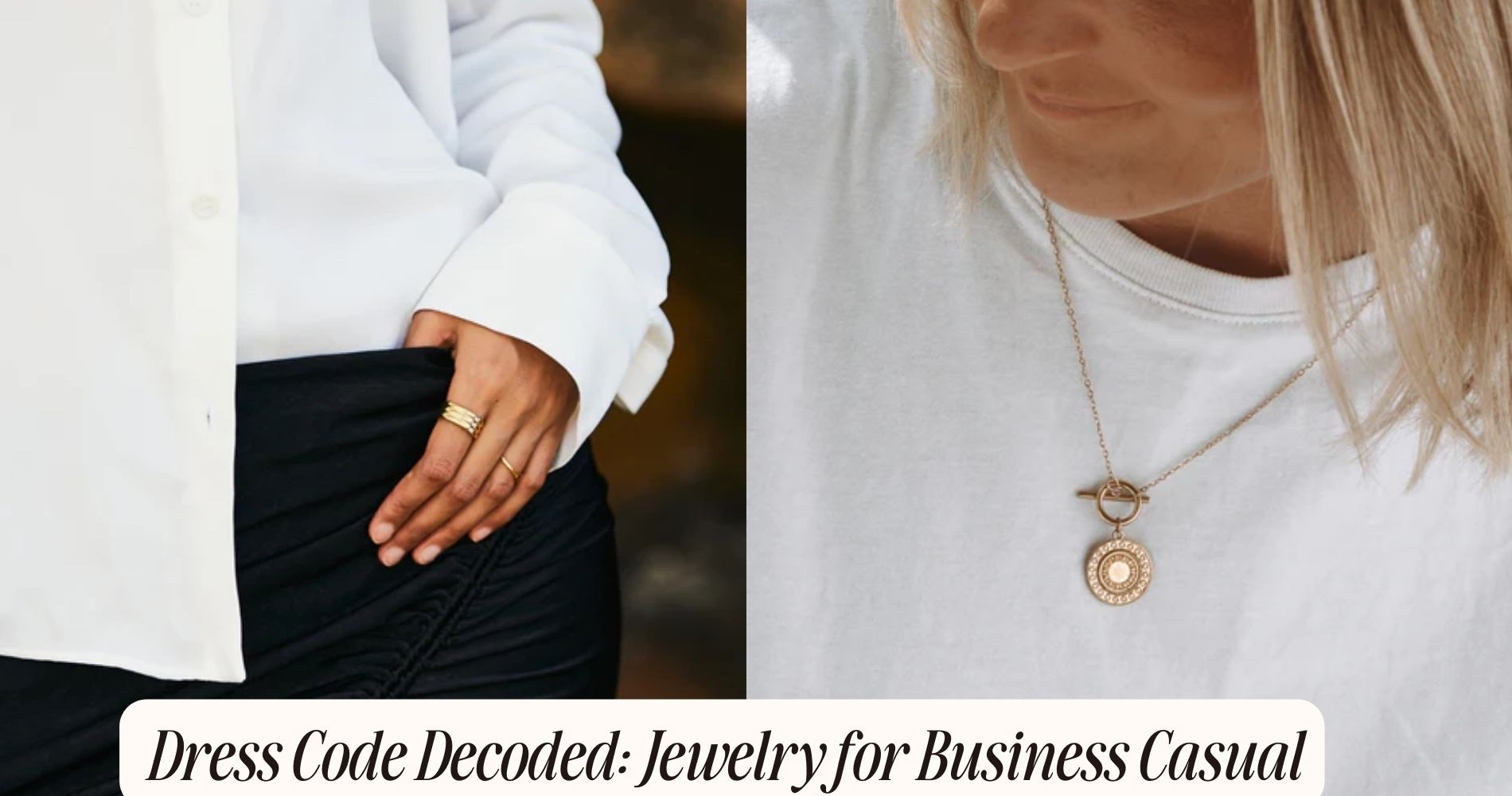 jewelry for business casual
