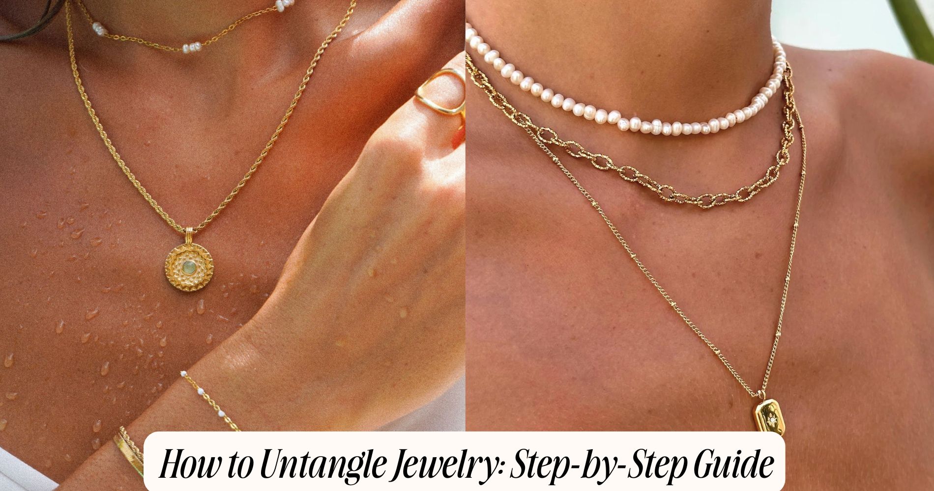 how to untangle jewelry