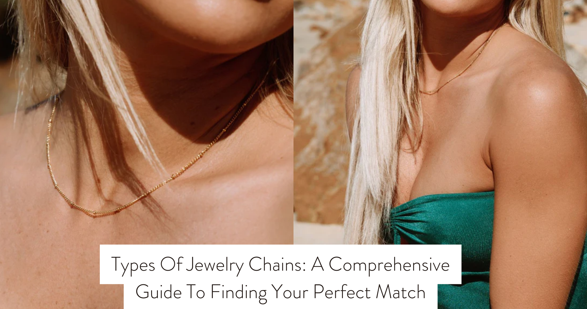 types of jewelry chains